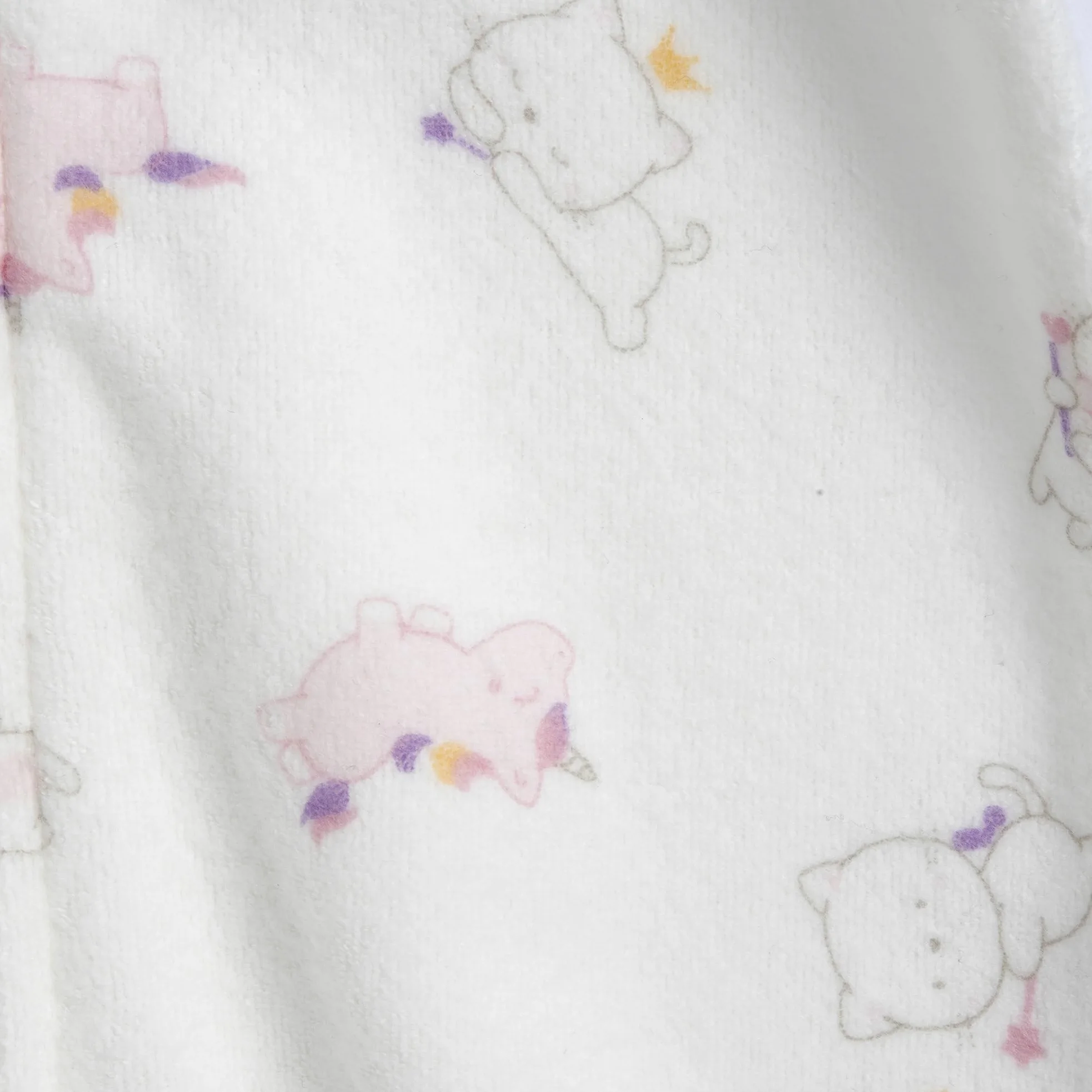 Chicco, Grenouillère Bébé Garçon et Fille en Polaire Chaude et Douce, avec Ouverture Frontale Confortable, Idéale pour l'Hiver, Vêtements Bébé 0-24 Mois, Designed in Italy