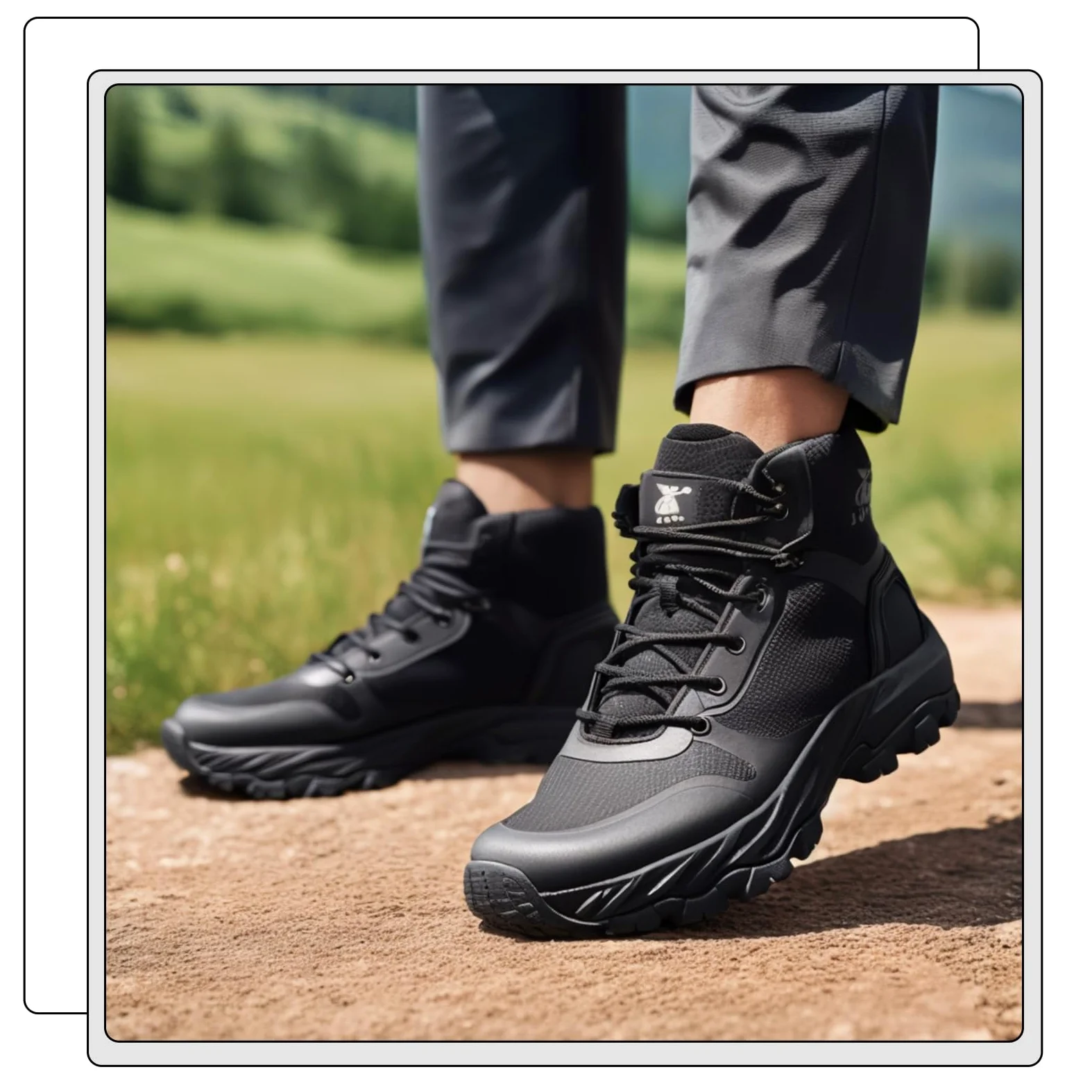 Léger Rangers Bottes Militaire Homme Fermeture Éclair Latérale YKK Durable Chaussure Bottes de Police Bottes de Combat Tactique Respirantes