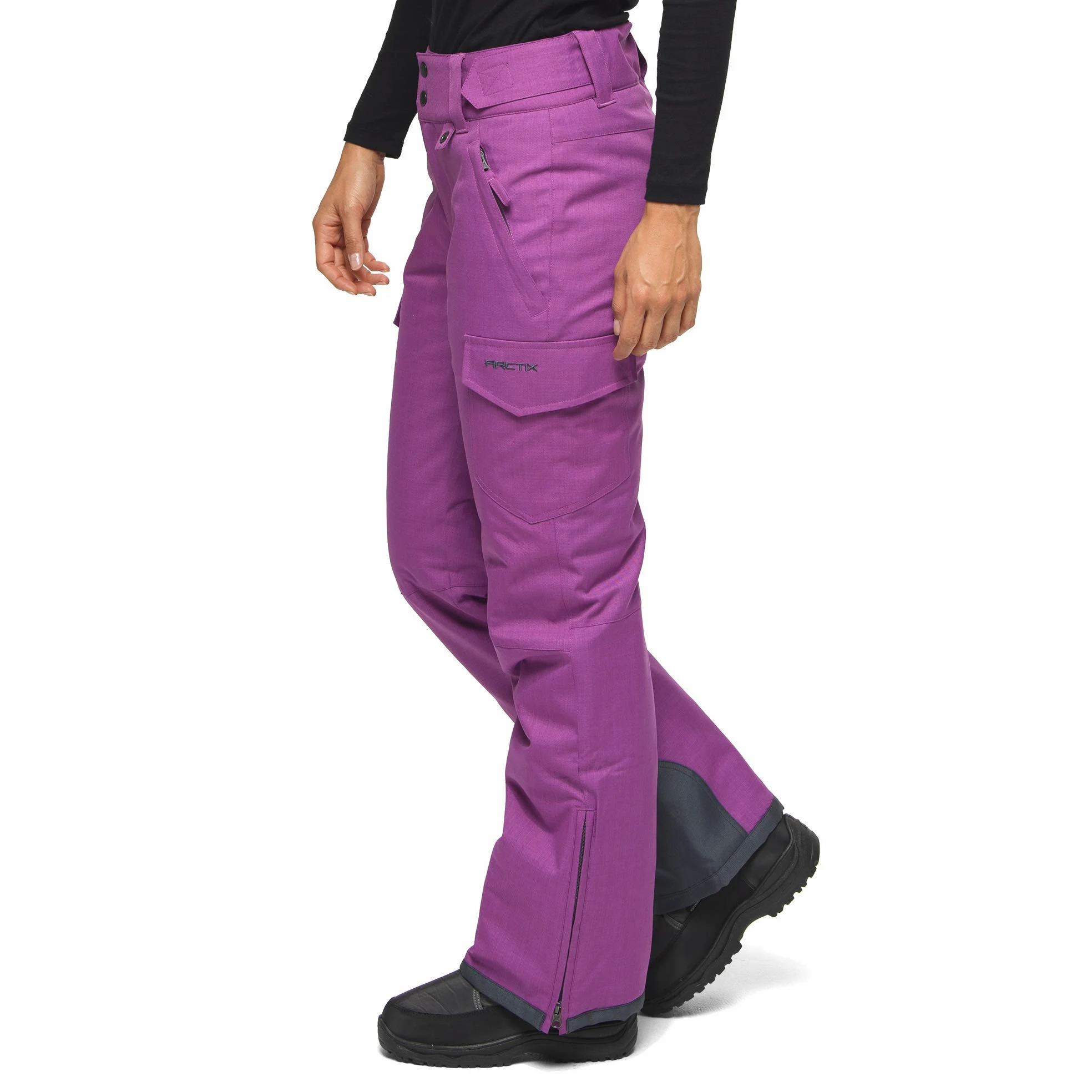Arctix, Pantalon Cargo Isotherme, pour Sports de Neige, pour Femme