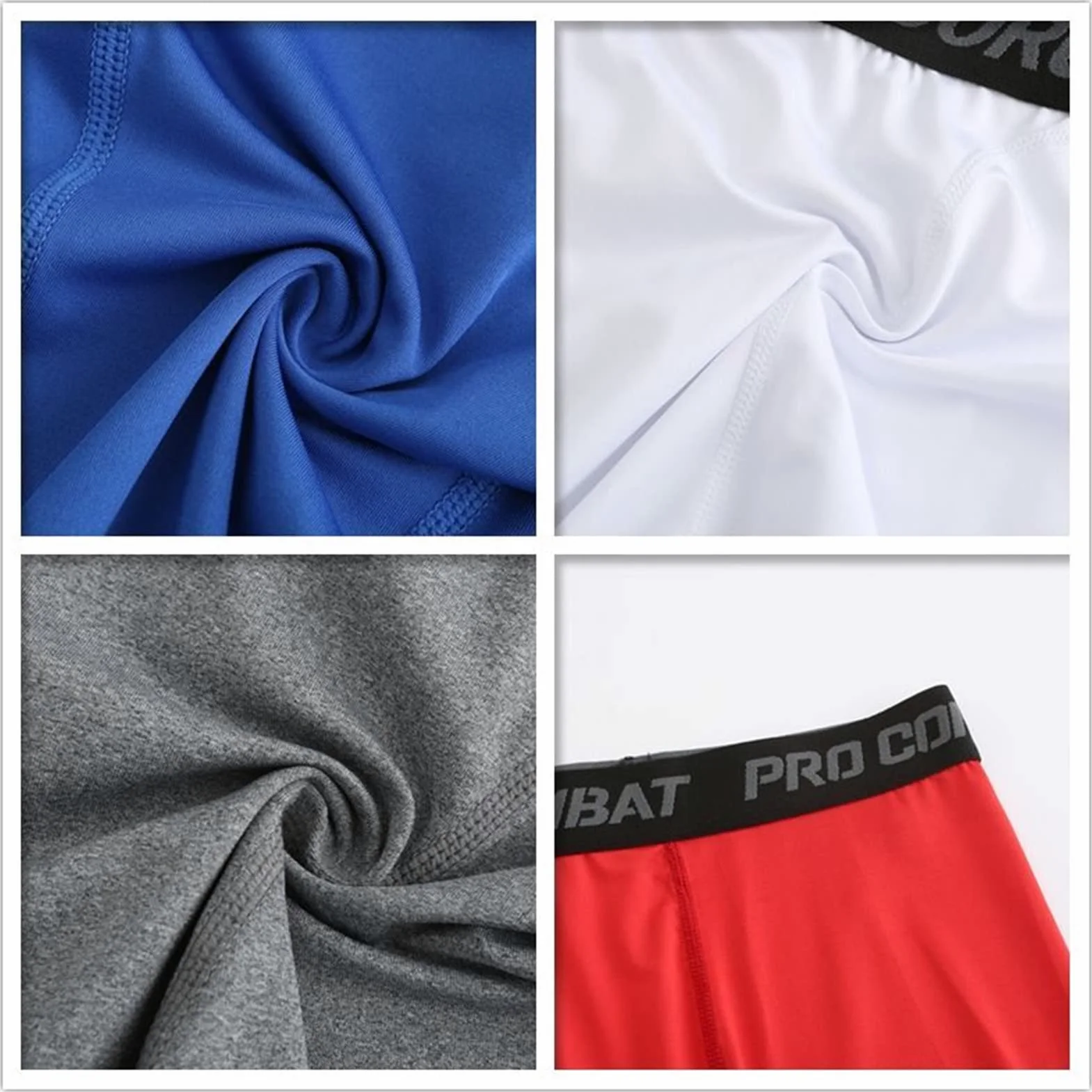 3/4 Legging - Legging De Sport Léger, Legging De Compression pour Homme - Legging 3/4 - Legging Homme - Pantalon De Sport Multi-Voies