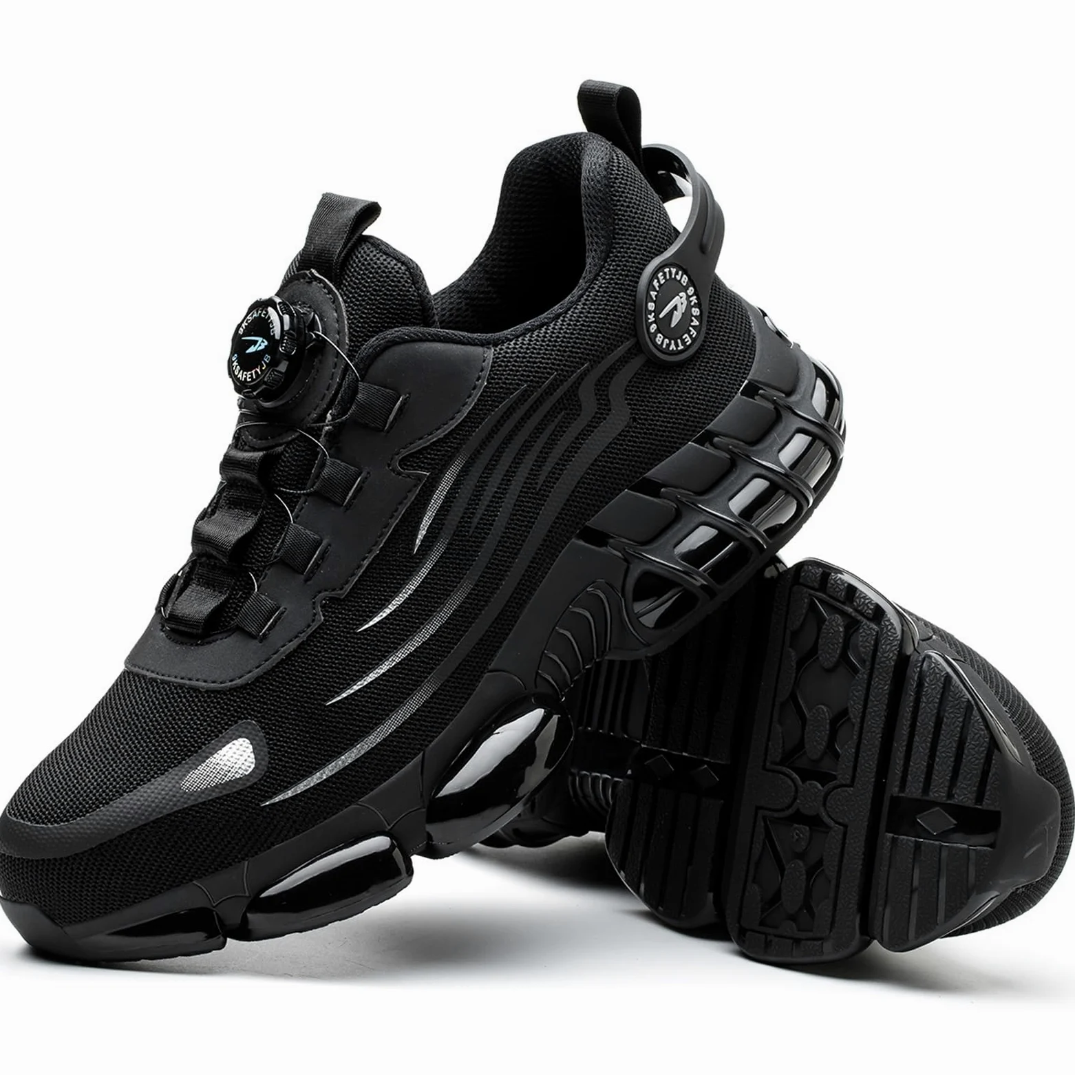 FOGOIN Chaussures de Sécurité Hommes S3, Baskets de Securite Femme, Chaussures de Travail Respirantes et Anti-Pénétration