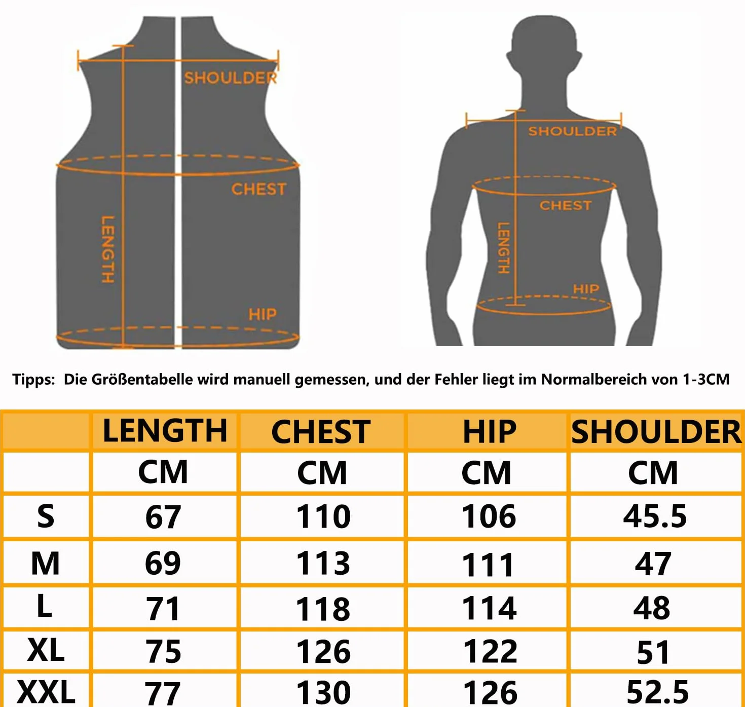 Panngu Gilet chauffant avec batterie externe, veste avec chauffage, gilet chauffant pour homme et femme - Veste chauffante avec batterie