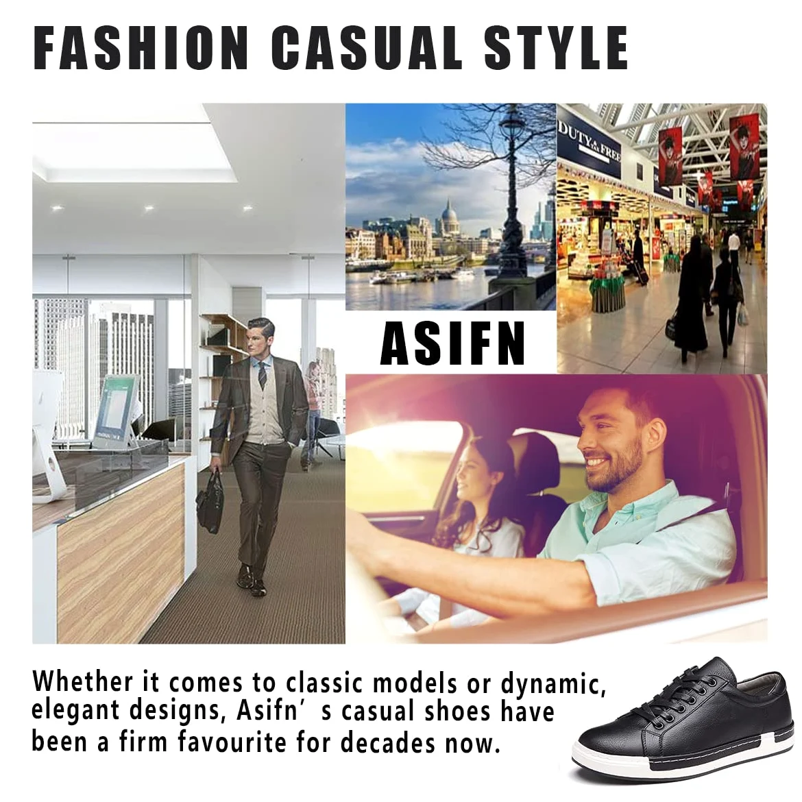 Hommes Casual Cuir Skateboard Fashion Chaussures Dentelle Talons Hauts Chaussures Antidérapantes Business Fashion Floor Comfort Sneakers