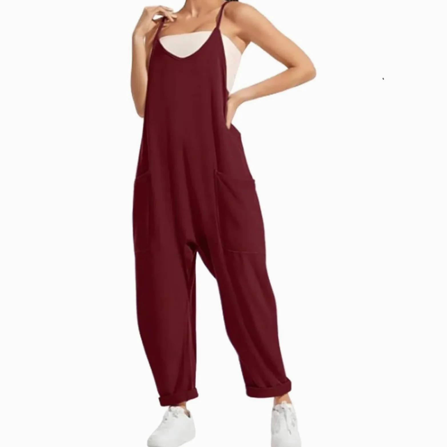 Générique Lahloya Maternity Jumpsuit, Lahloya Jumpsuit, Oversized Jumpsuit Romper-Maternity & Postpartum