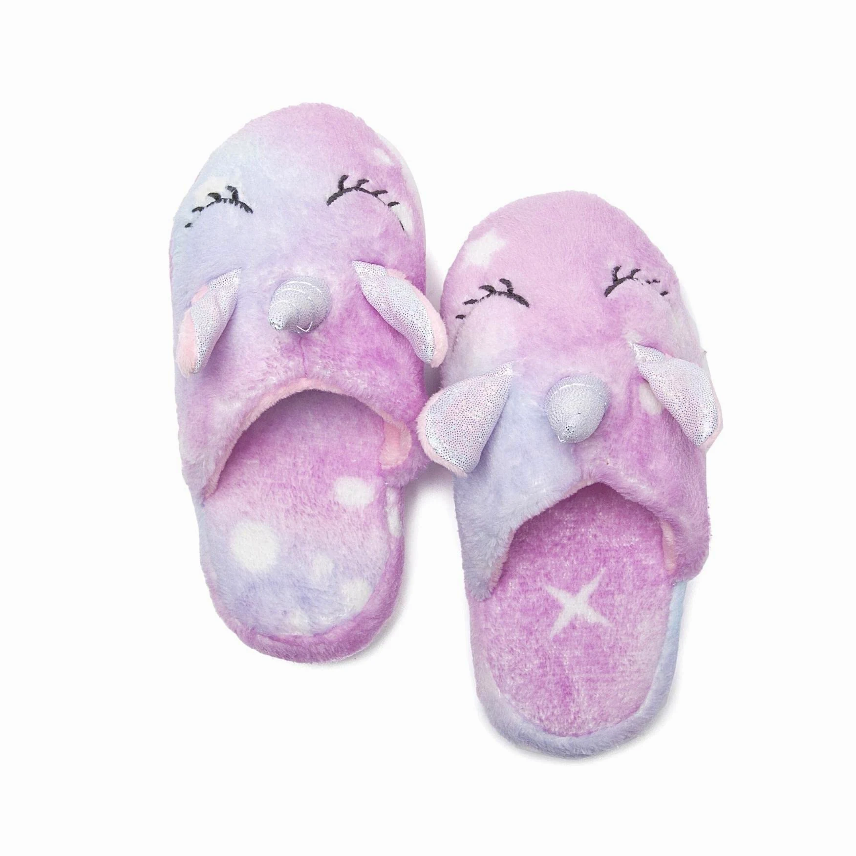 Peignoir Doux Fille Licorne Robes de Chambre à Capuche pour Filles avec Pantoufles de Licorne - Cadeaux pour Filles