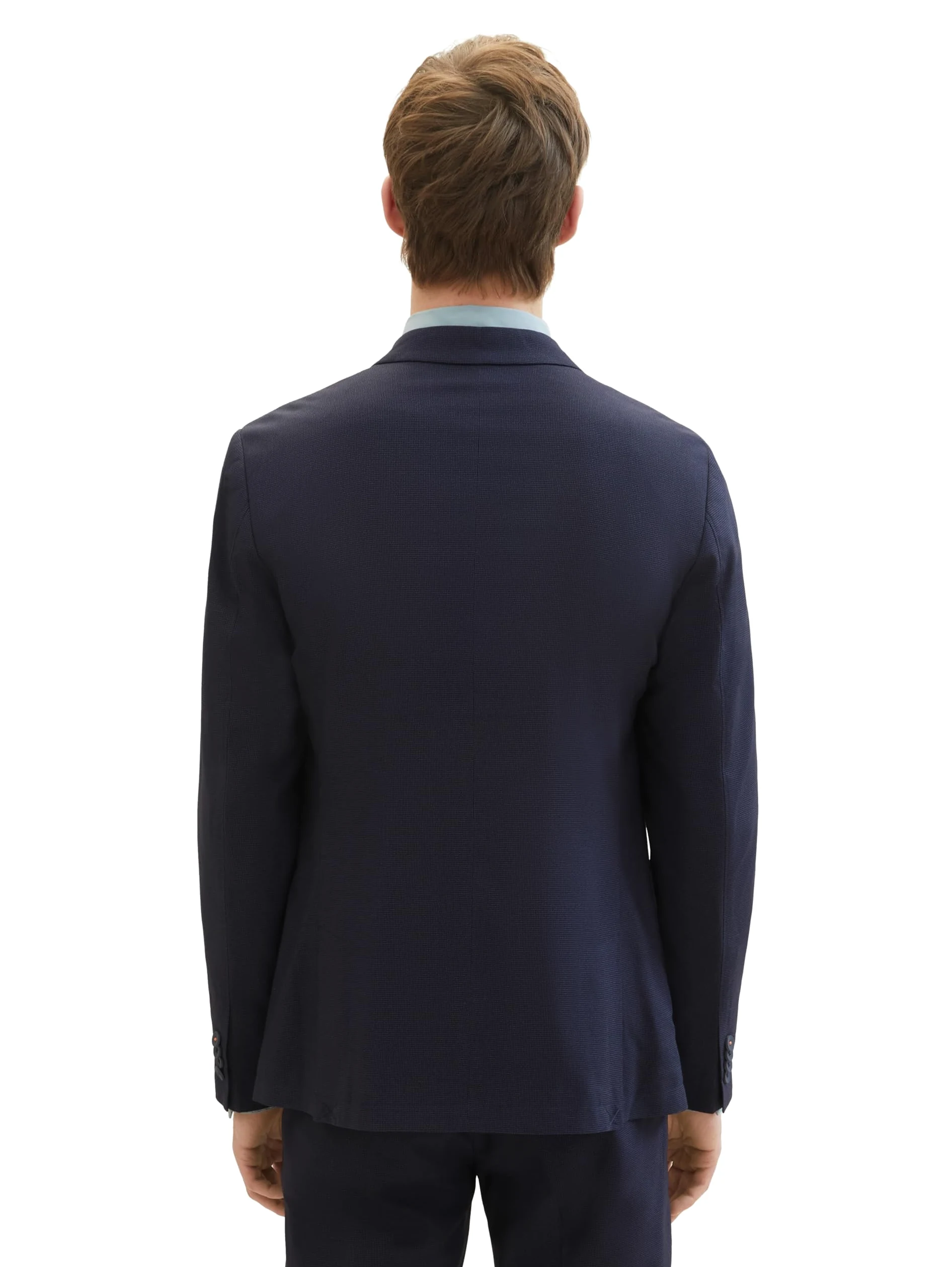 TOM TAILOR Veste en Jersey piqué Stretch Homme