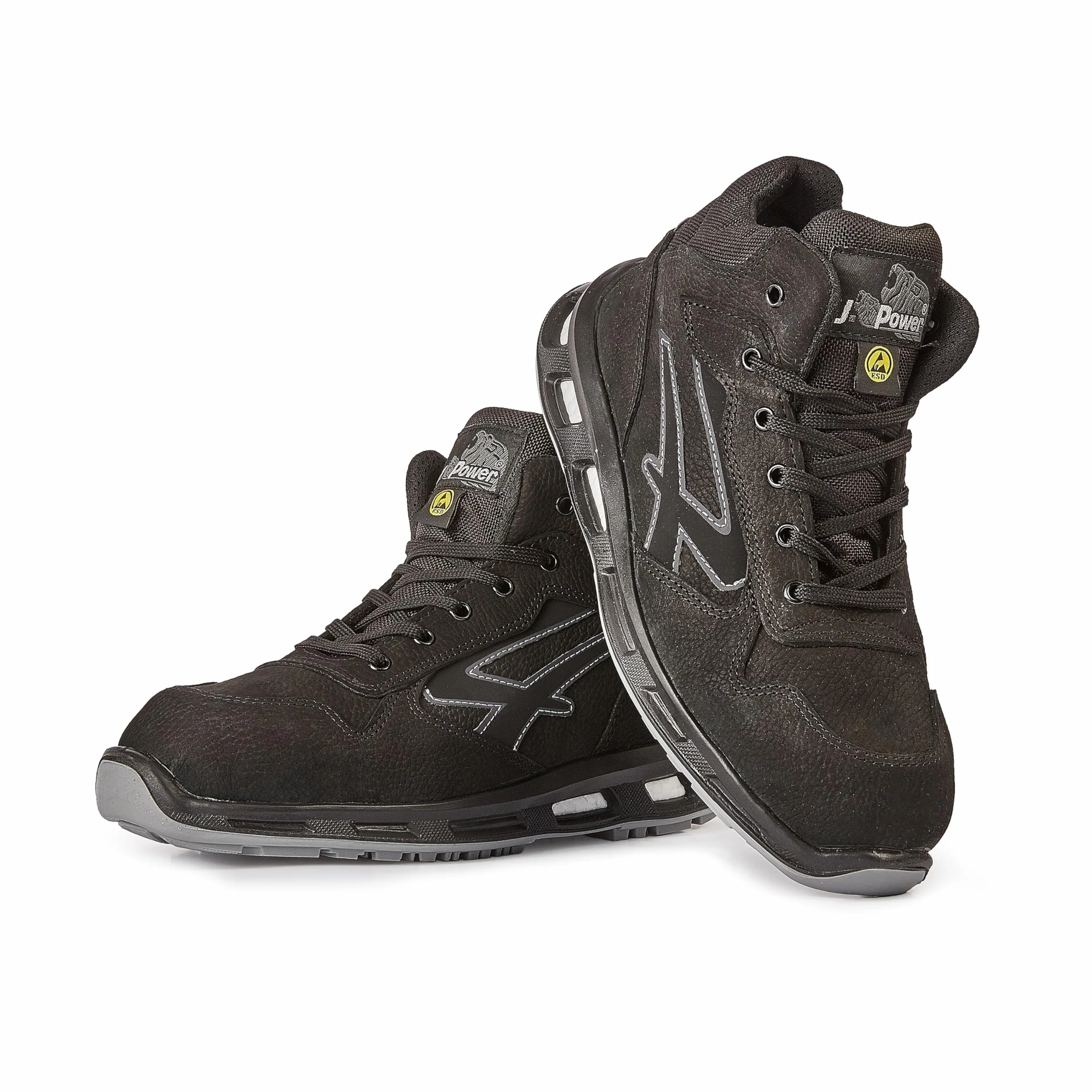 U-Power Red Lion Lift, Chaussures de sécurité, Hautes, Légères et Flexibles, Anti perforation, Anti crevaison, avec Insert Infinergy, avec Embouts en Aluminium (Grey 38)