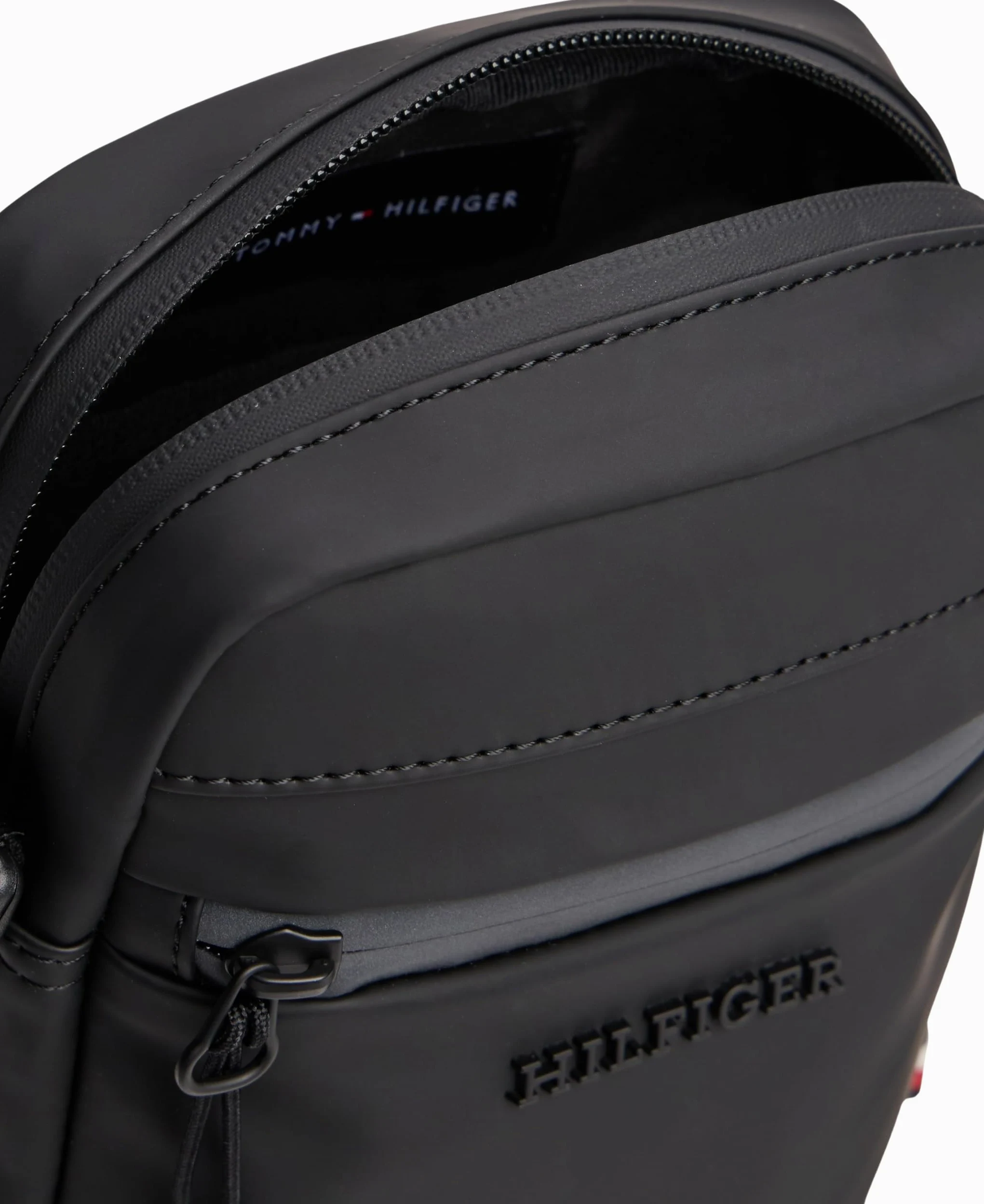 Tommy Hilfiger Sac à Bandoulière Sac Homme Mini Reporter Petit, Noir (Black), Taille Unique