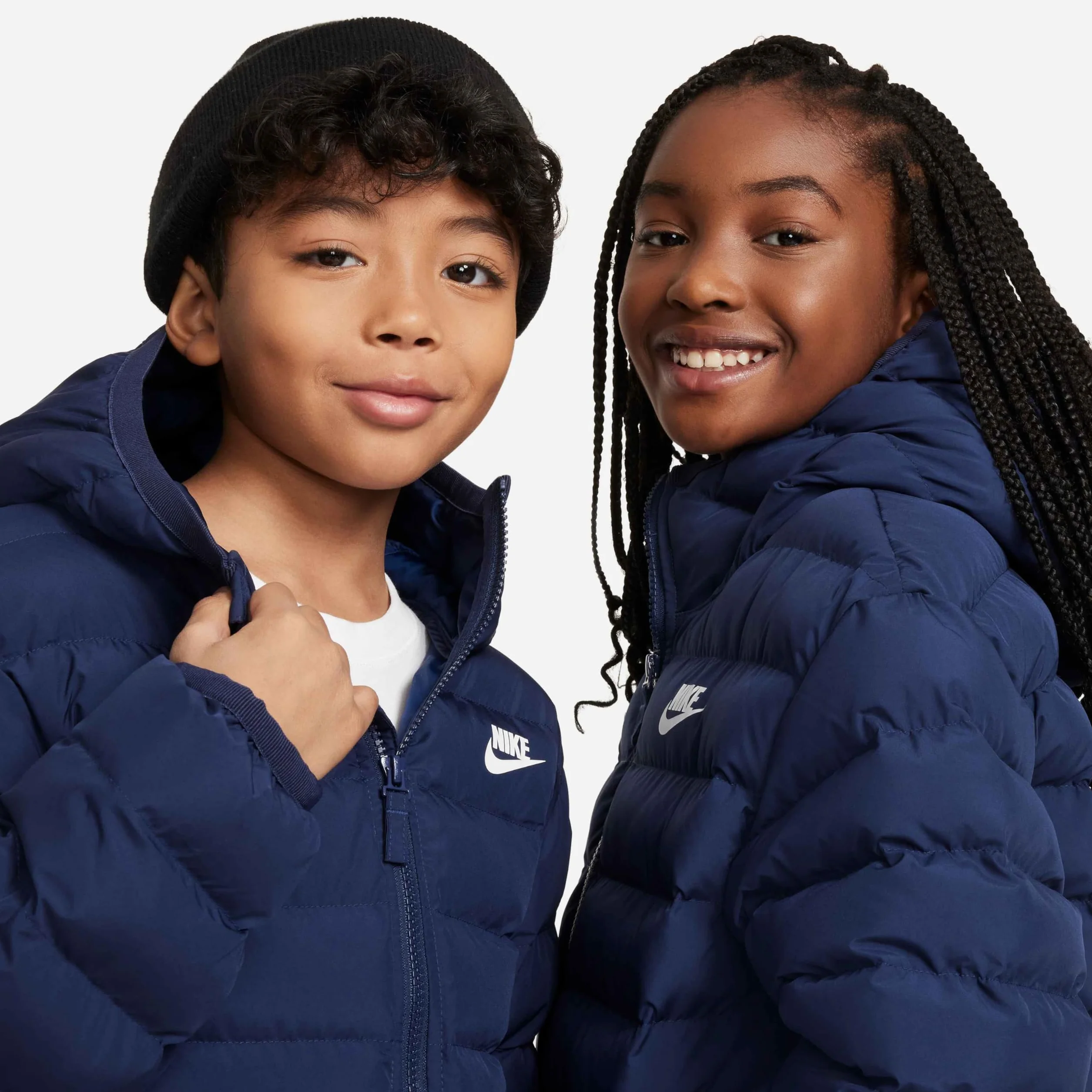 Nike K Nsw Low Synfl Jkt Adp Hip Length Hooded Jkt Mixte enfant