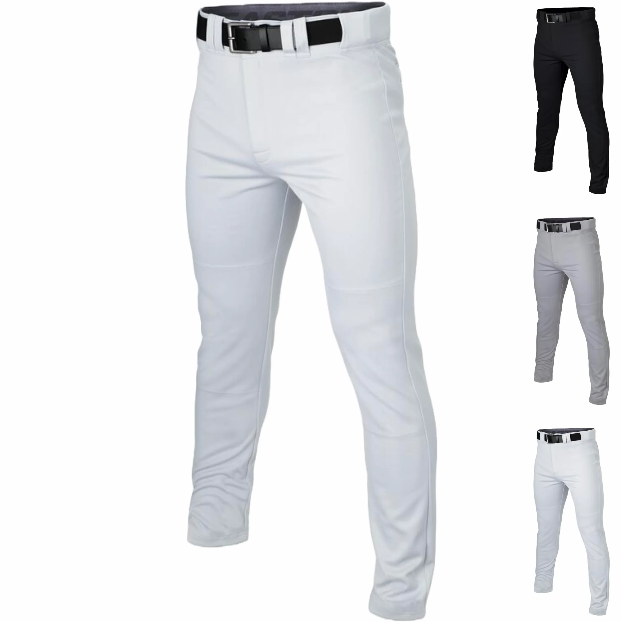 Easton Rival+ Baseball Pants | Full Length Semi-Relaxed Fit | Youth Sizes | Solid | Multiple Colors Pantalon Garçon