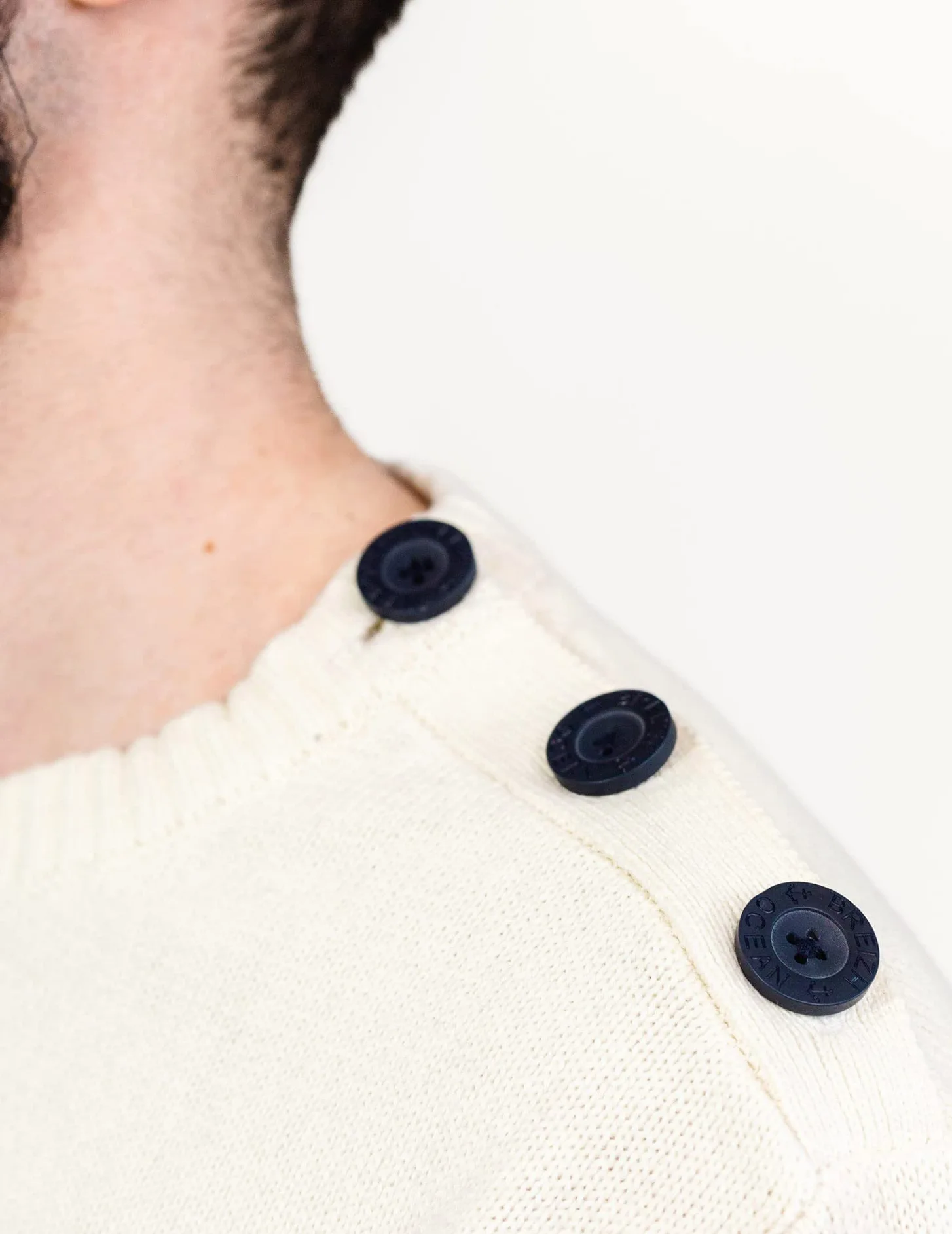 Breizh Ocean - Pull Marin Homme Rayé ou Uni - du XS au 4XL - Création Française Bono - Pull Homme Hiver - Vêtement Marin pour Homme