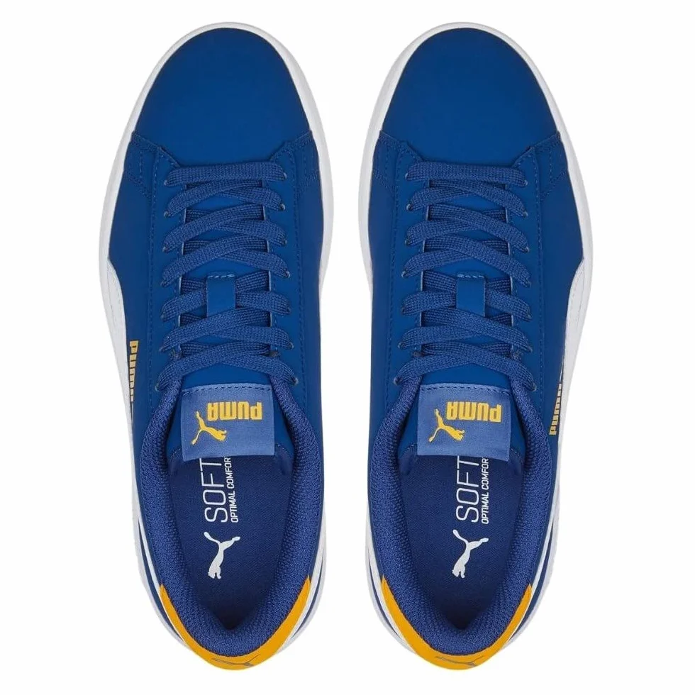 Puma Smash V2 Buck Jr, Chaussures de Tennis, Blazing Blue, 36 EU, Blazing Blue, 36 EU