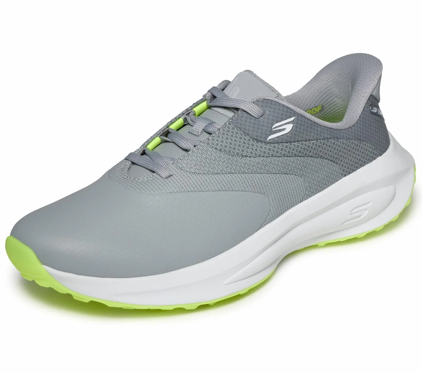Skechers Go Golf Mens Synthetic Upper Lace Up Spike Less Golf Shoe Chaussure de golfHomme