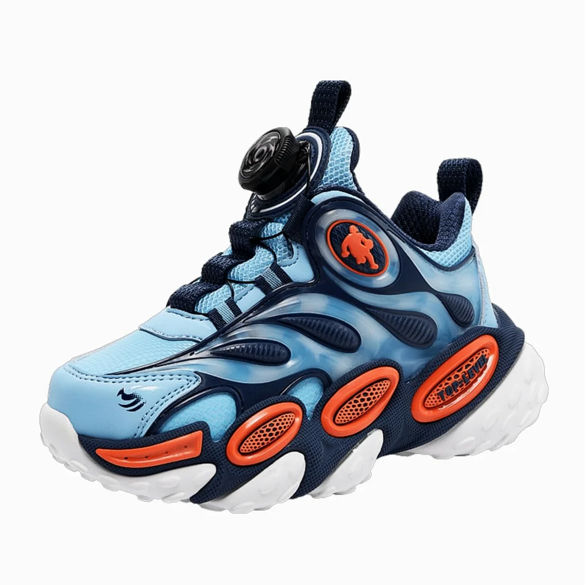 Chaussures de Basket-Ball, Chaussures de Basket-Ball pour Enfants, Chaussures de Sport avec Velcro, Chaussures de Sport
