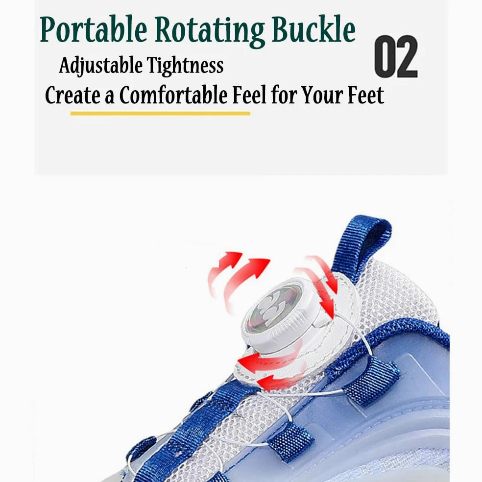 Surwin Chaussures à roulettes Rétractable Détachable Enfant Fille Garçon Basket Roller