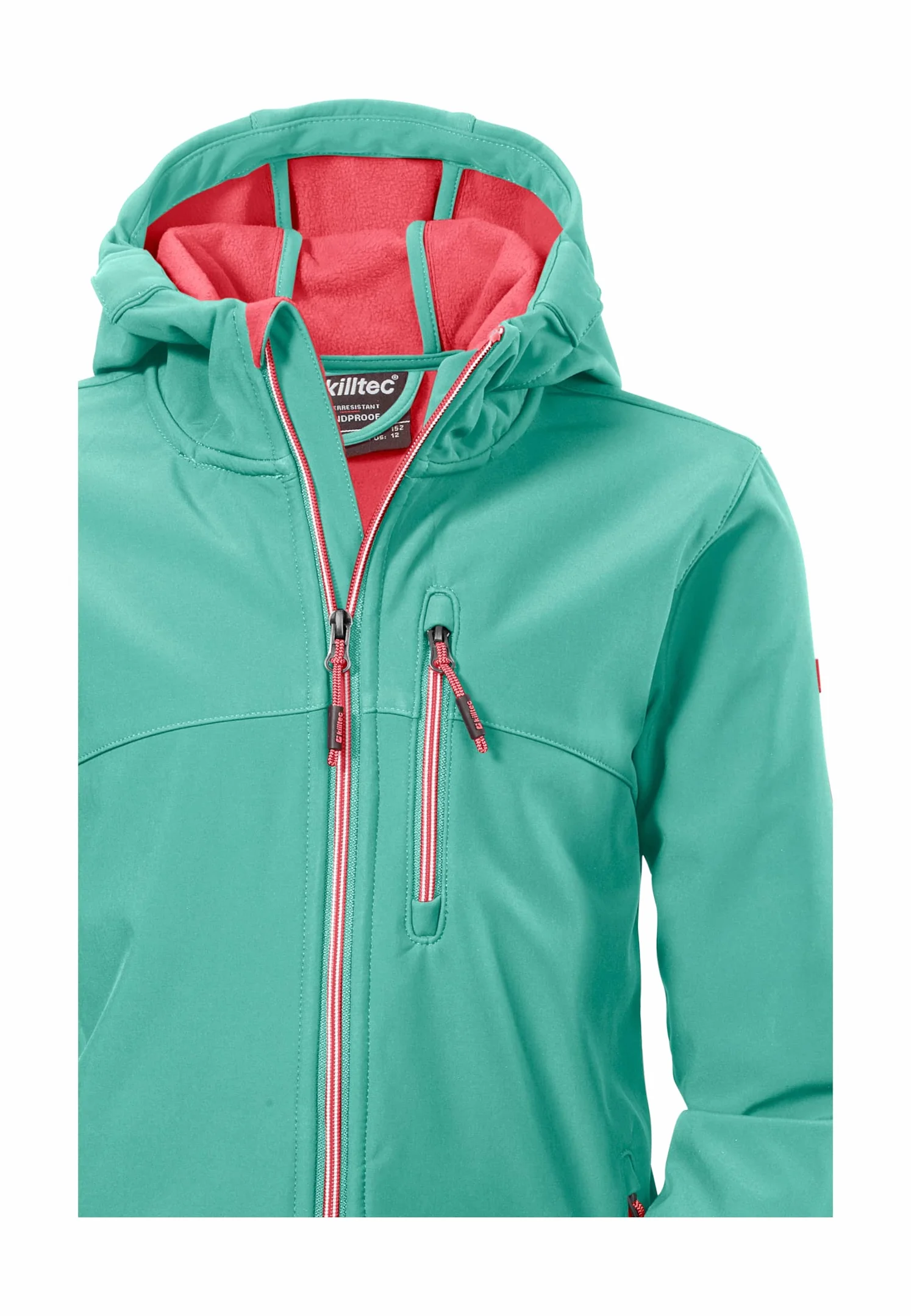 Killtec Girls Jacke Softshell/Veste de Plein air avec Capuche Fille