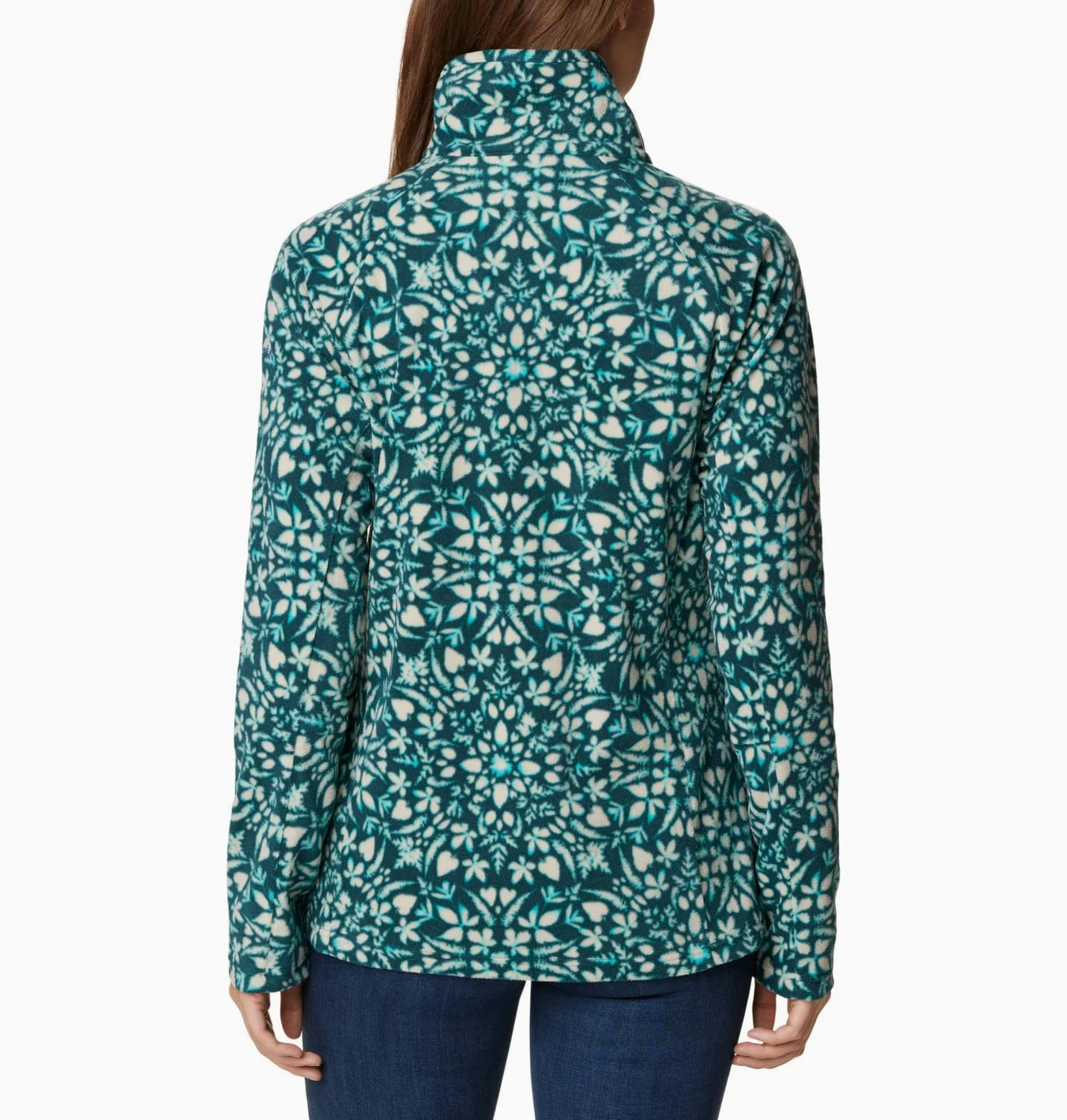 Columbia Women's Glacial Iv Print Half Zip Pullover Sweater