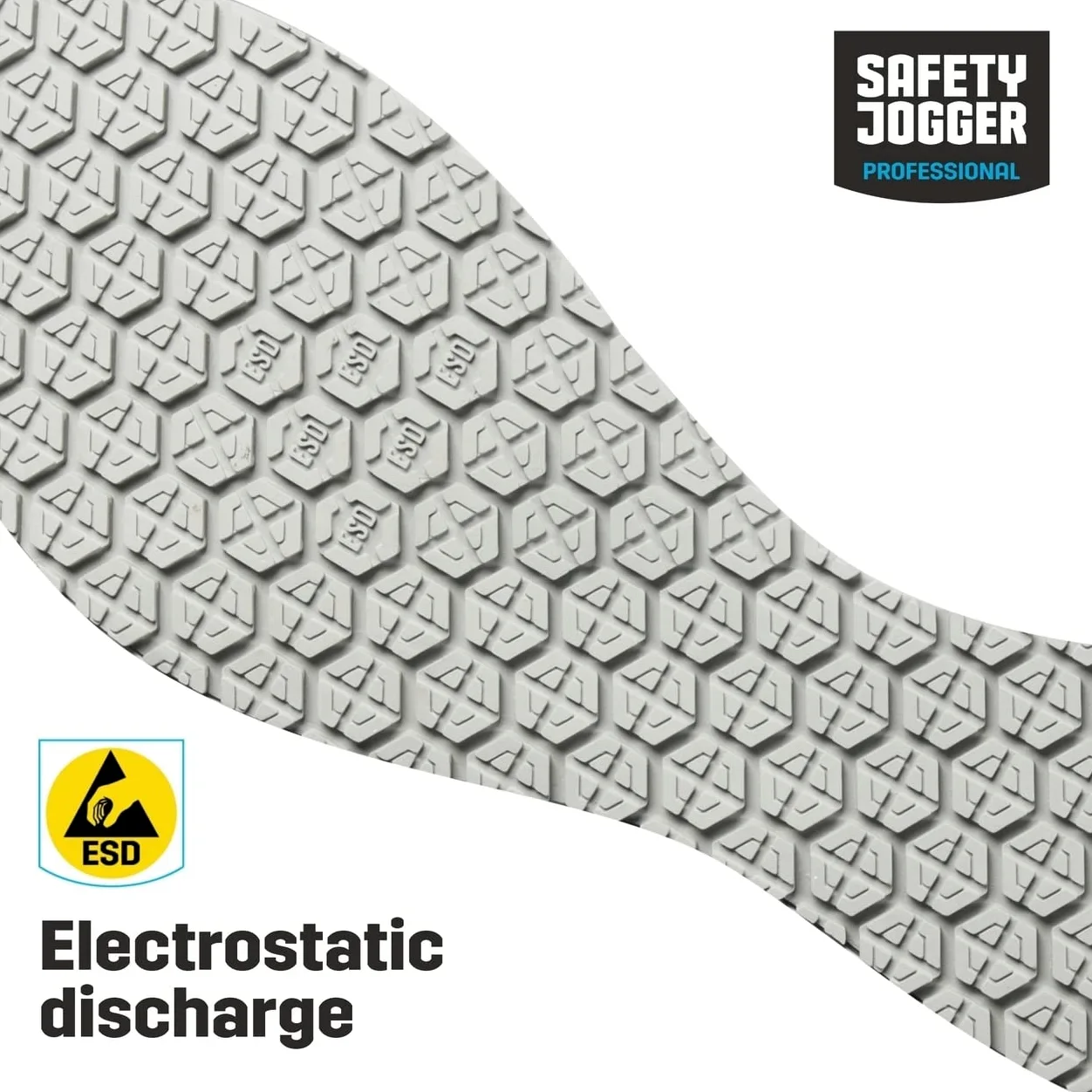 SAFETY JOGGER Sabots de sécurité Femmes - Dany - Chaussure de Travail légère et Confortable à Velcro, idéale infirmières ou Cuisine, antidérapante et Absorbant Chocs, Oxypas