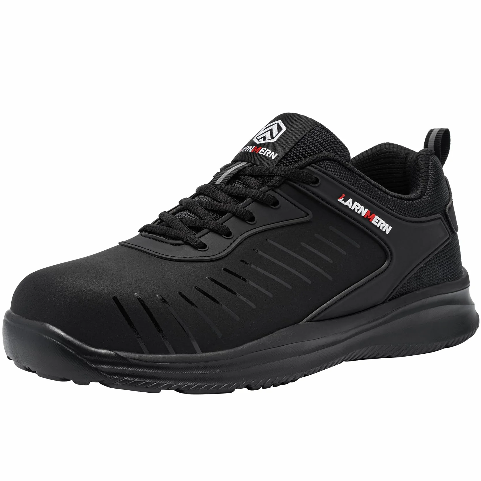 LARNMERN Chaussures de Sécurité Hommes Femme Anti-Piercing Baskets de Sécurité Embout en Acier Réfléchissant Chaussure de Travail Légere Respirant