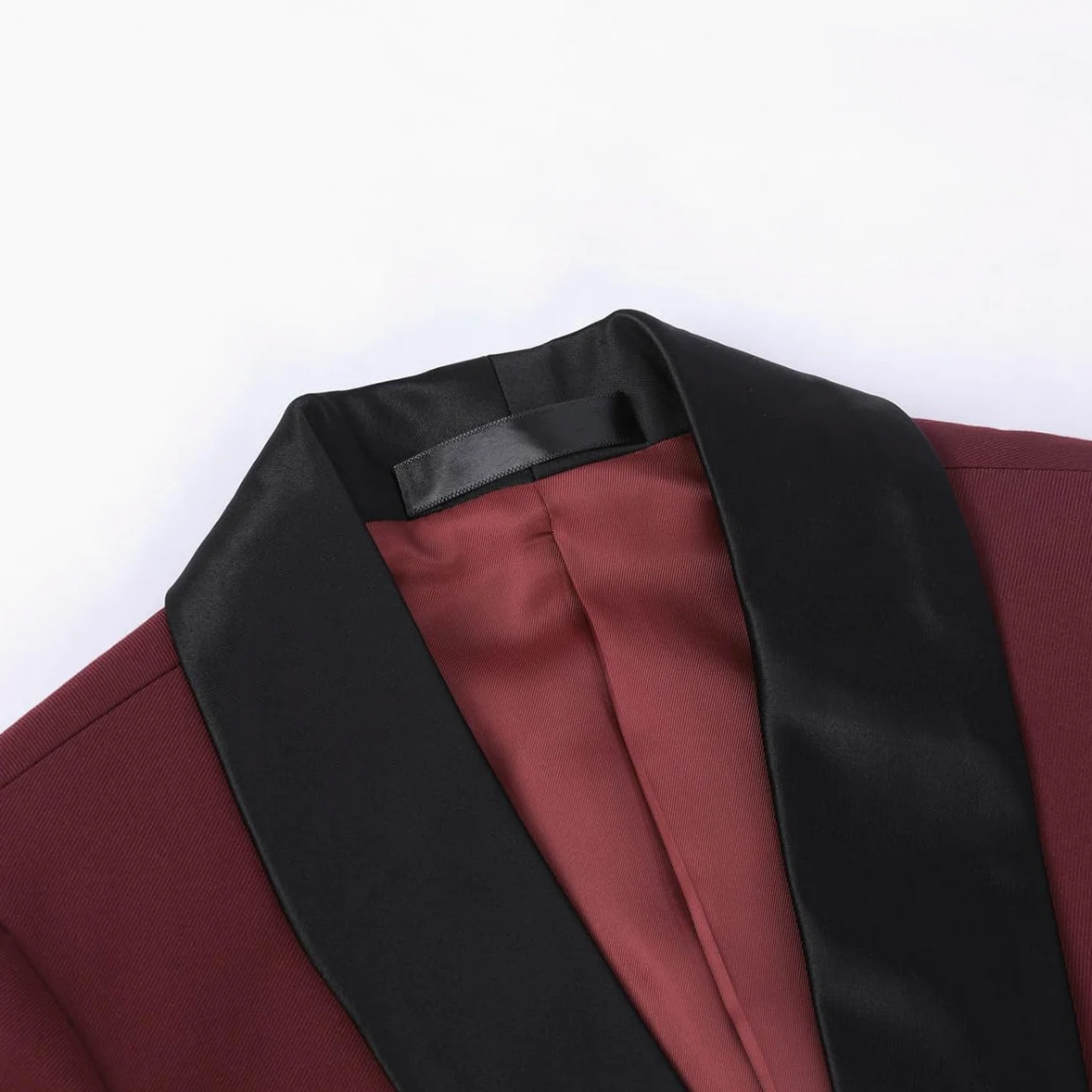 Sliktaa garçons Costume Deux pièces Châle Revers Un Bouton Robe de Banquet de Mariage Gentleman élégant et Confortable