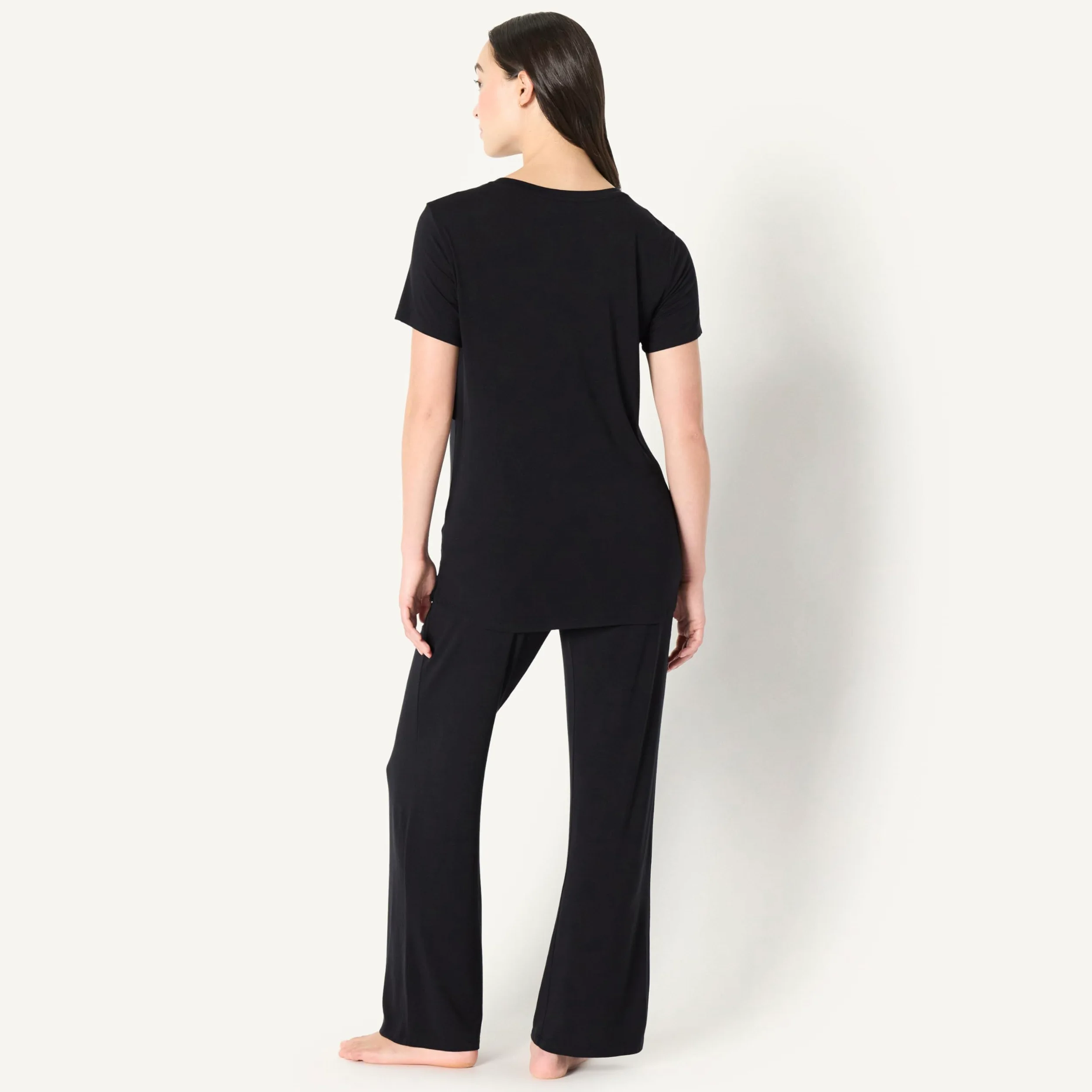 Amazon Essentials Femme Lot de Pyjamas de Maternité en Modal Doux, 4 Pièces