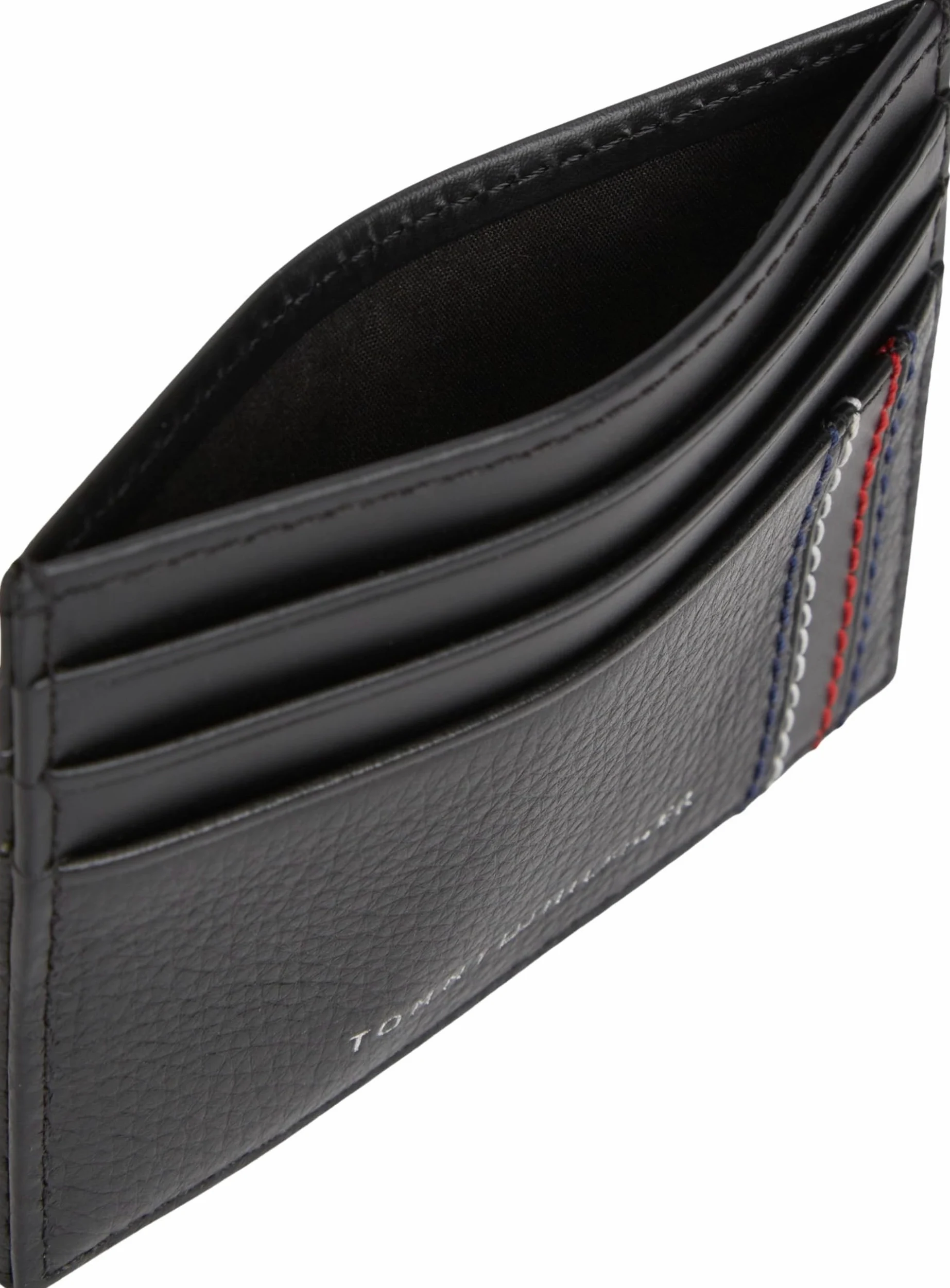 Tommy Hilfiger Porte-Cartes Th Central CC Holder AM0AM14228 pour Homme, Noir (Noir), Taille Unique