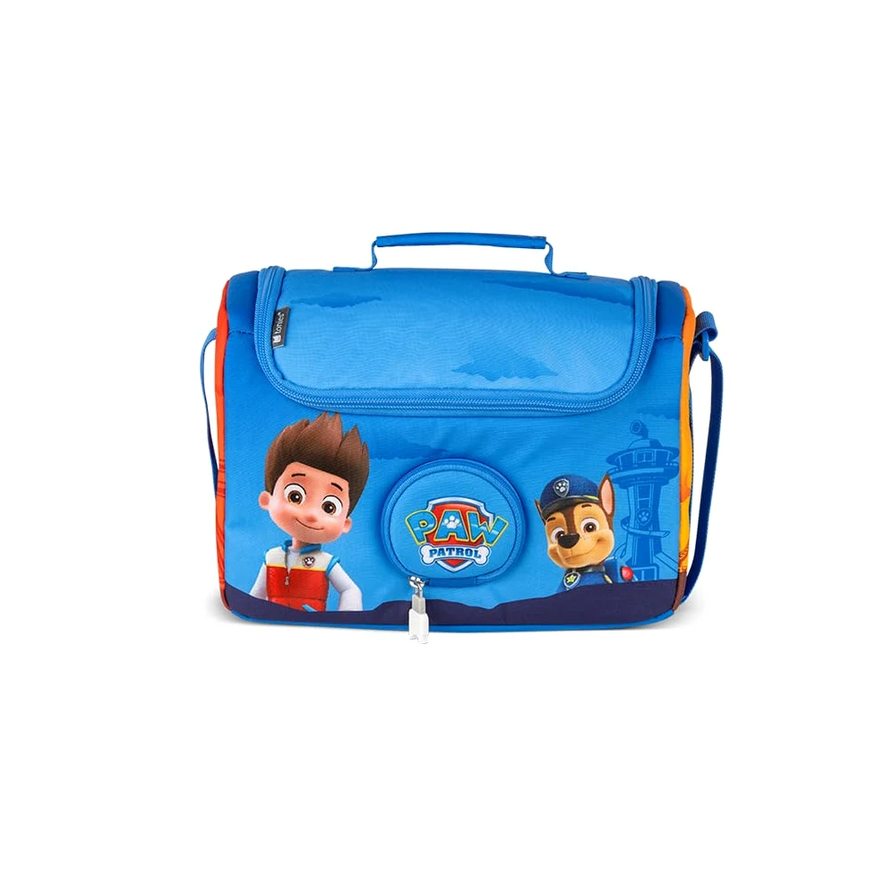 tonies Sac Bandoulière - La Pat' Patrouille Sac de Transport pour Ranger la Toniebox, Le Casque Audio Chuchote, la Station de Recharge, et Jusqu’à 8 Figurines