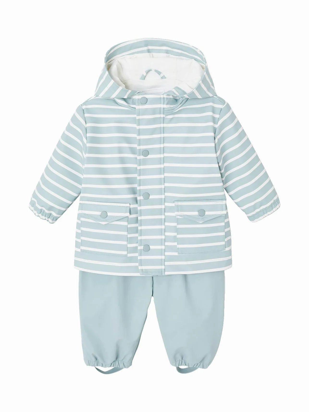 VERTBAUDET Ensemble pluie bébé garçon ciré et pantalon