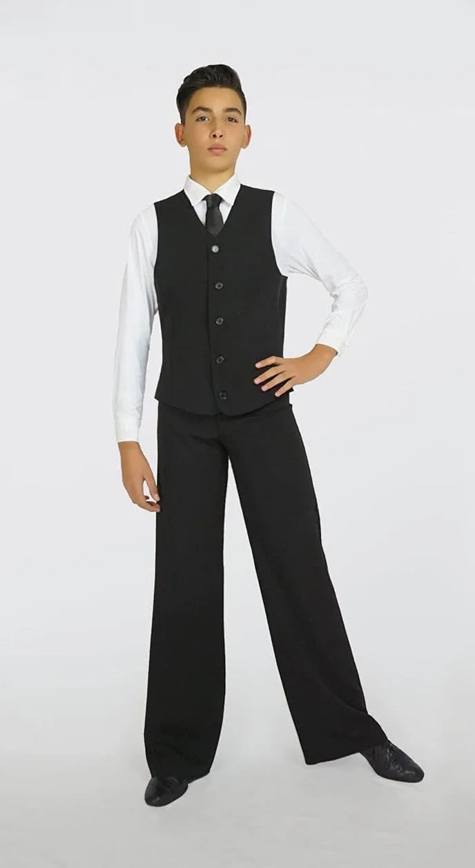 Pantalon homme pour danse de salon, danse standard et danse latino-américaine