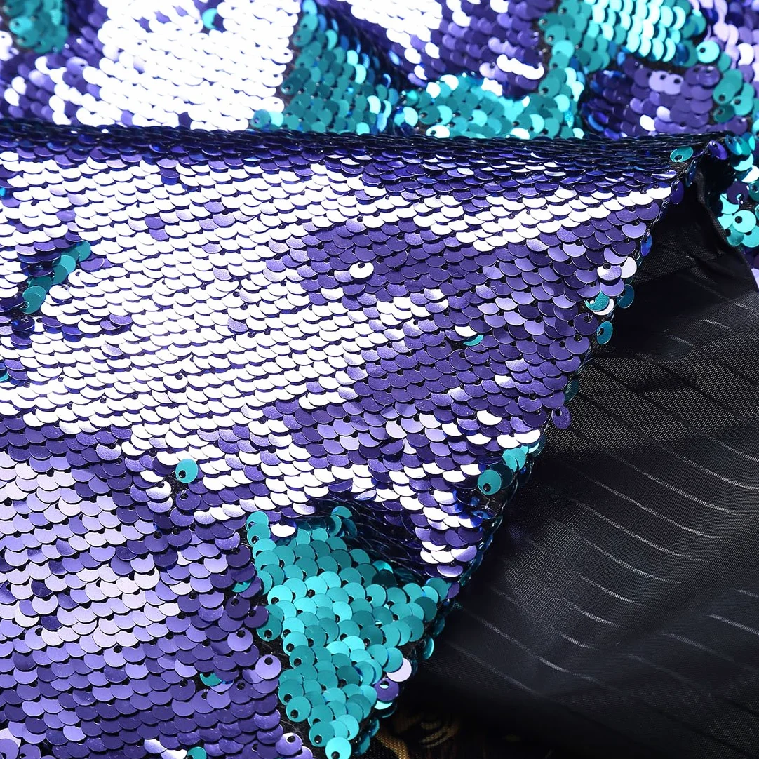 Veste de Costume élégante à Paillettes pour Homme - Deux Couleurs