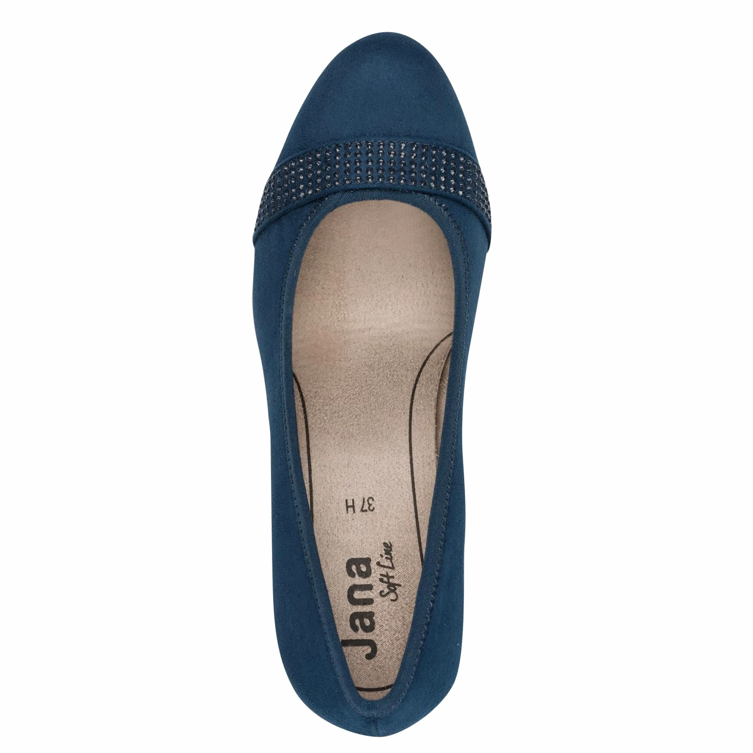 Jana Mary Jane Femme avec détails pailletés Vegan