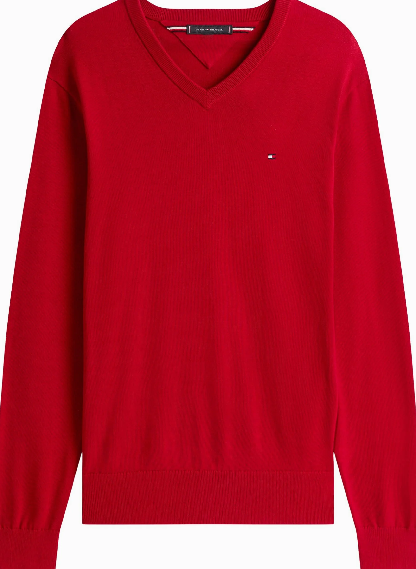 Tommy Hilfiger Pull Homme Essential Cotton Col en V