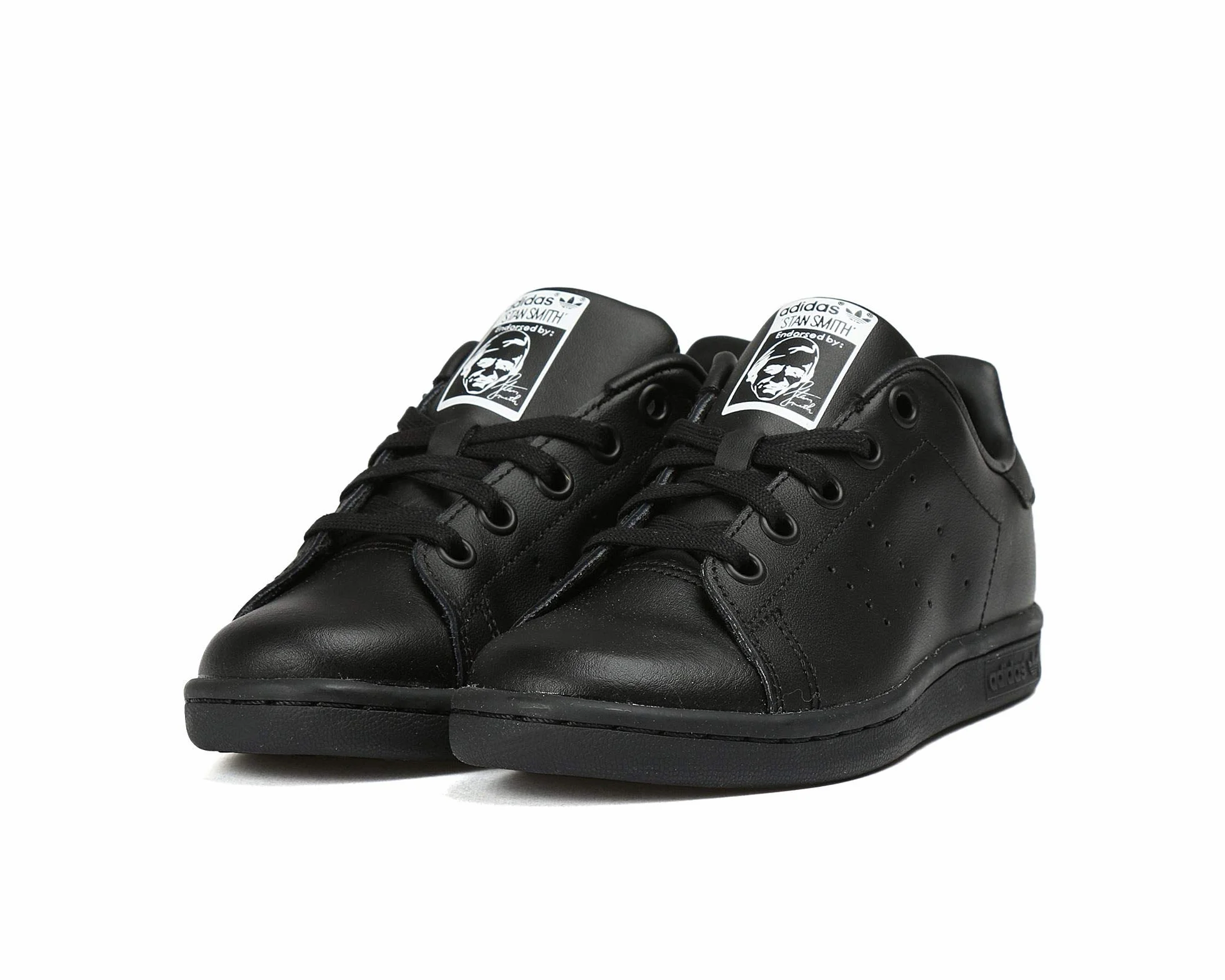 adidas Stan Smith C, Chaussures de Gymnastique Mixte Enfant, Noir (Core Black/Core Black/Core Black), 30.5 EU