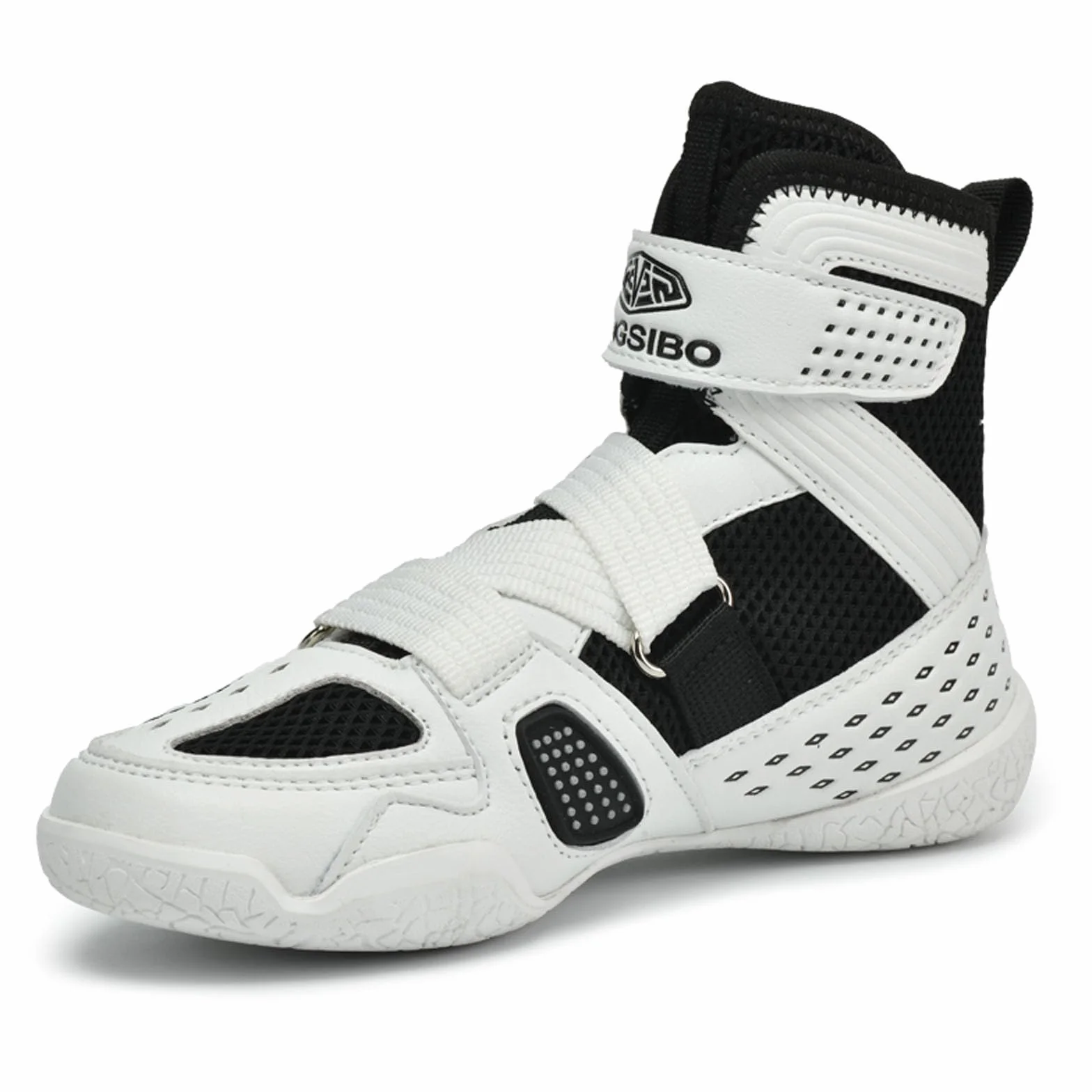 BLBK Chaussures de Boxe pour Enfants Chaussures de Lutte