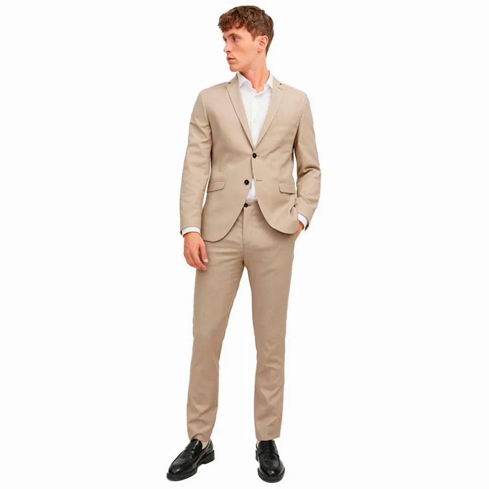 JACK & JONES Blazer croisé JPRSOLARIS Blazers Super Slim Fit | Blazer simple boutonnage