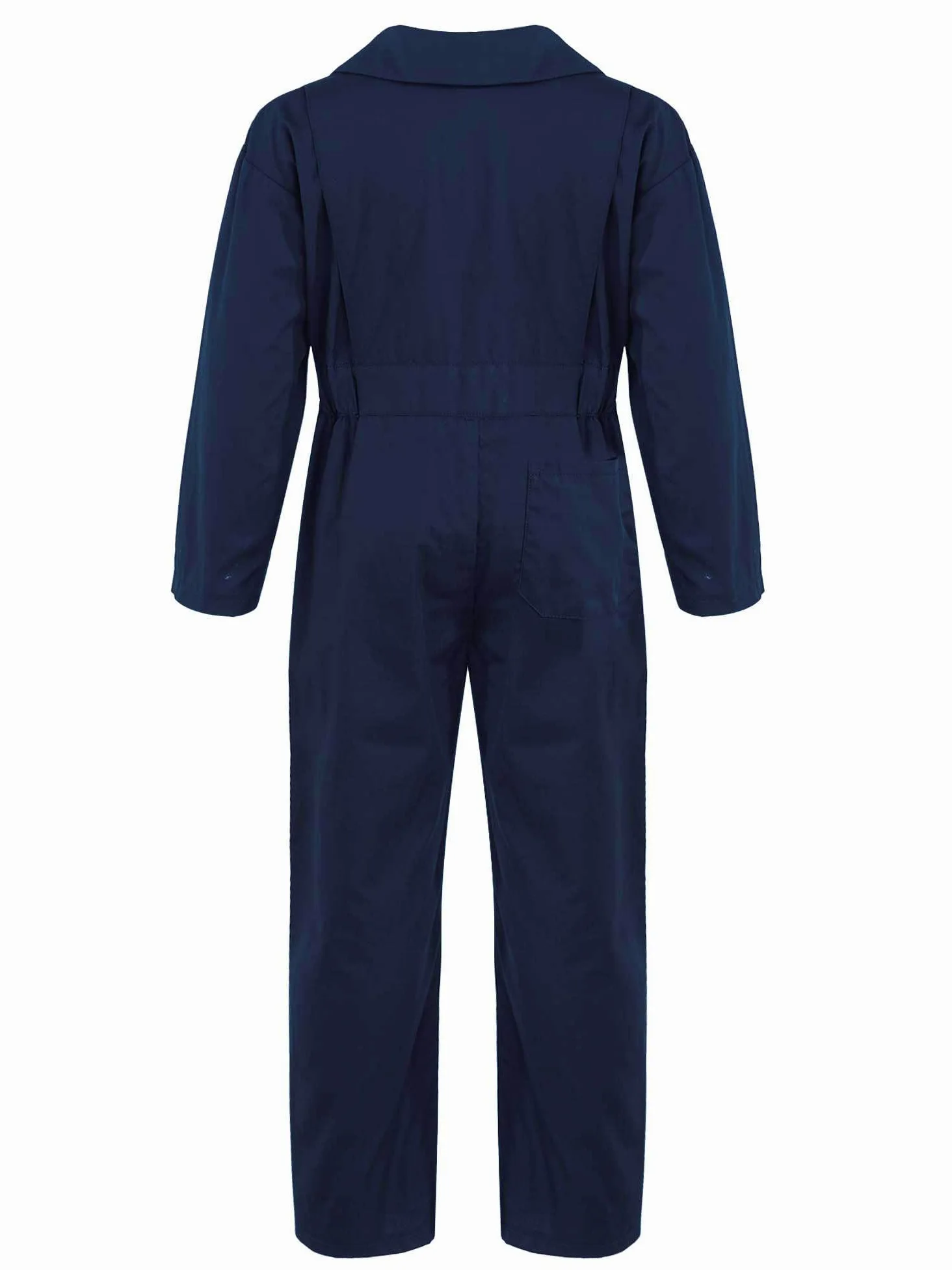 inhzoy Garçons Filles Combinaison Salopette de Travail Loisir Zippé/Bouton Vêtement de Travail Bodysuit de Sécurité pour Enfants Combinaison de Chaudière 6-16 Ans