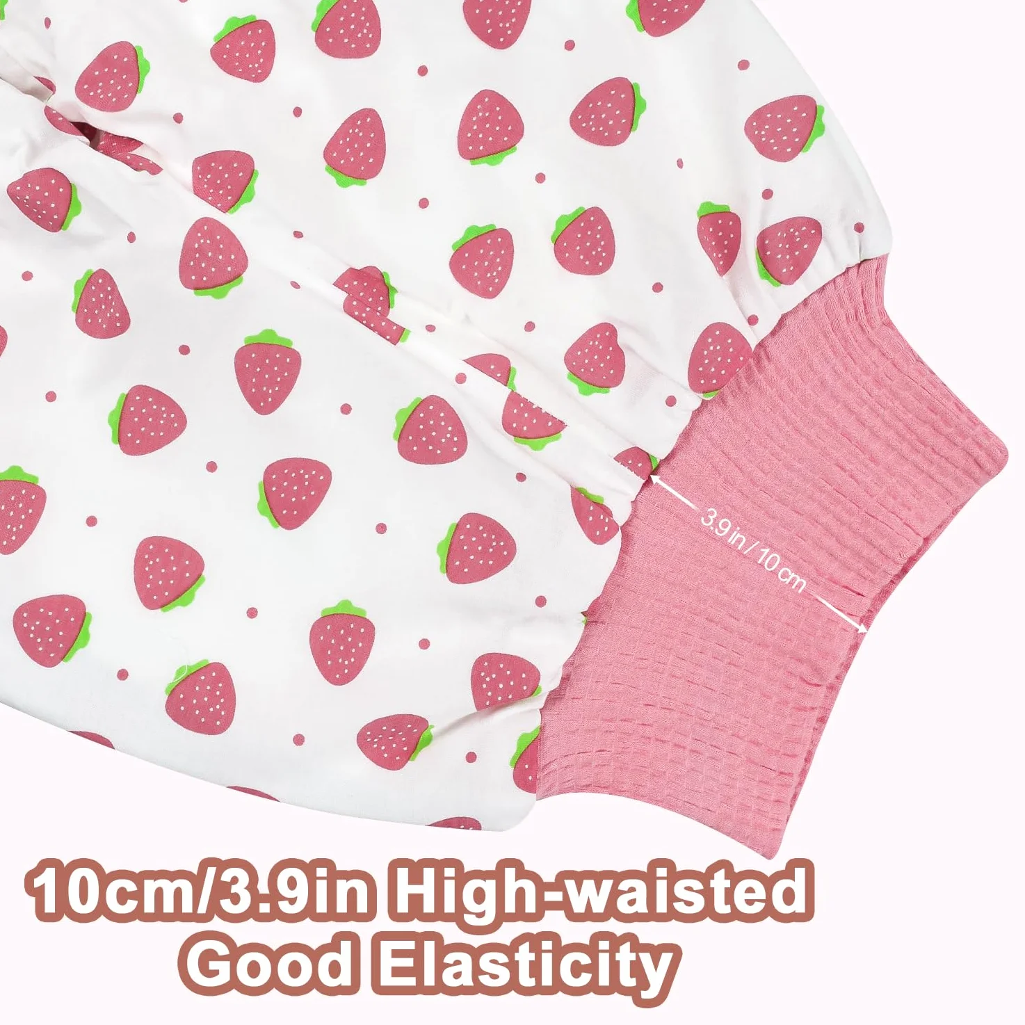 MOEMOE BABY Pantalon Propreté Enfant Nuit,Jupe Apprentissage Propreté,Pantalons de Couche, Jupe de Couche Imperméable,Pantalon Impermeable Enfant Garçon Fille,7-9 Ans,Lot de 2,Rose,XL