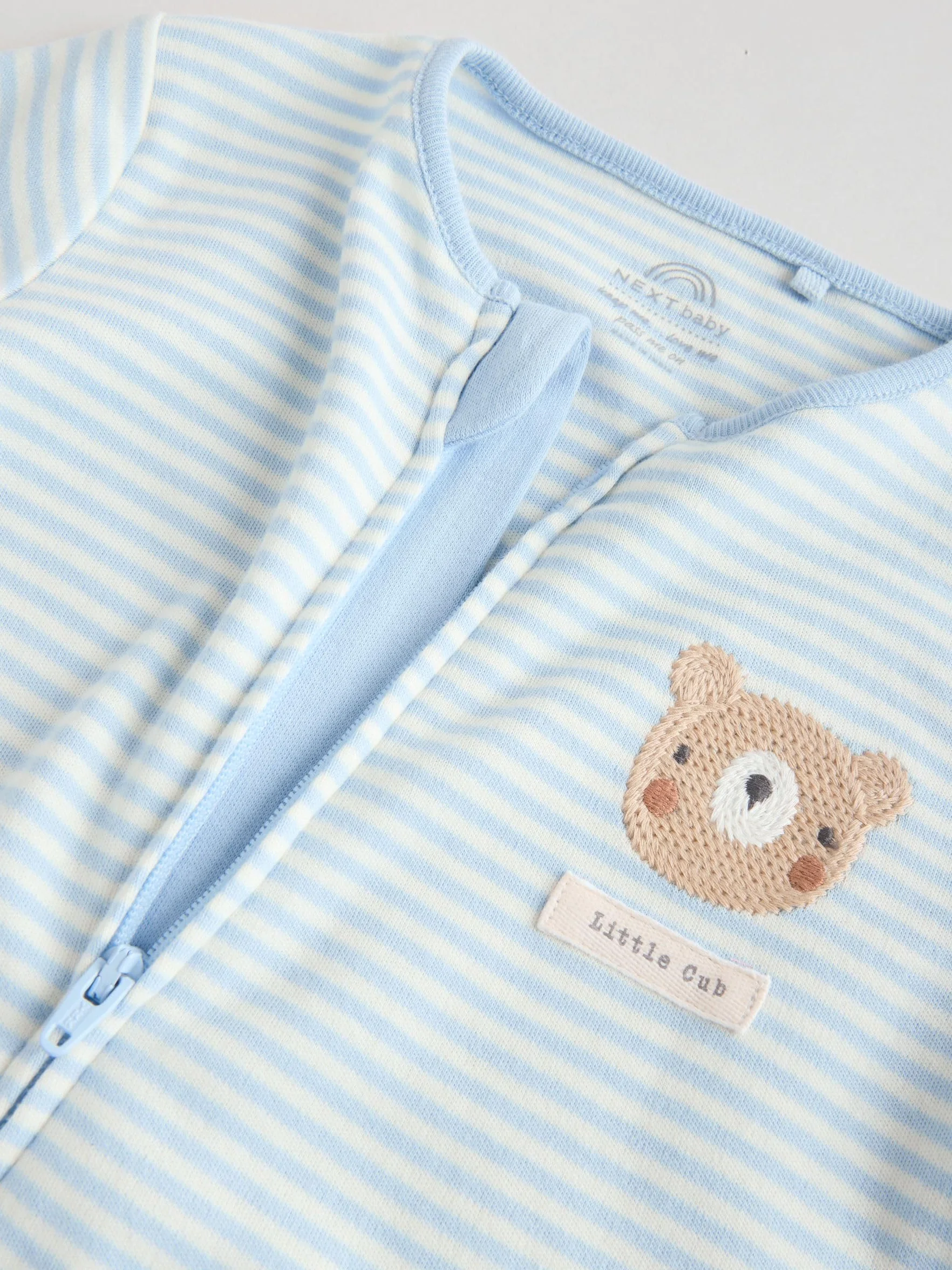 NEXT Bébé garçon Dors-Bien bébé à Zip Double Sens, Lot de 3