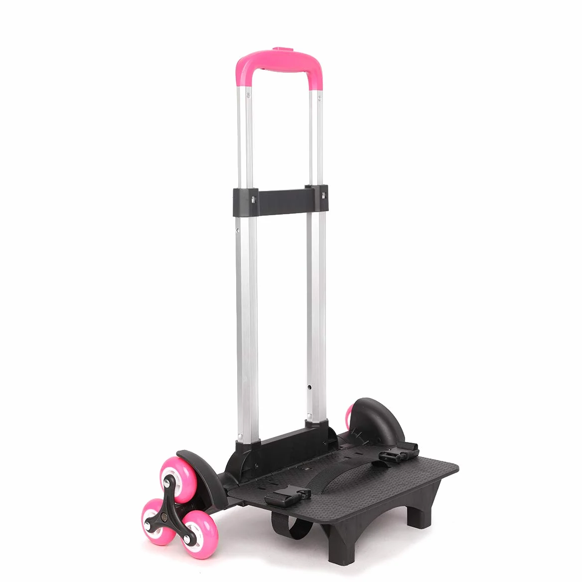 PROTAURI Chariot Pliable pour Cartable - Chariot à Main à roulettes pour Enfants, étudiants, Bagages - Chariot de Voyage avec Boucles