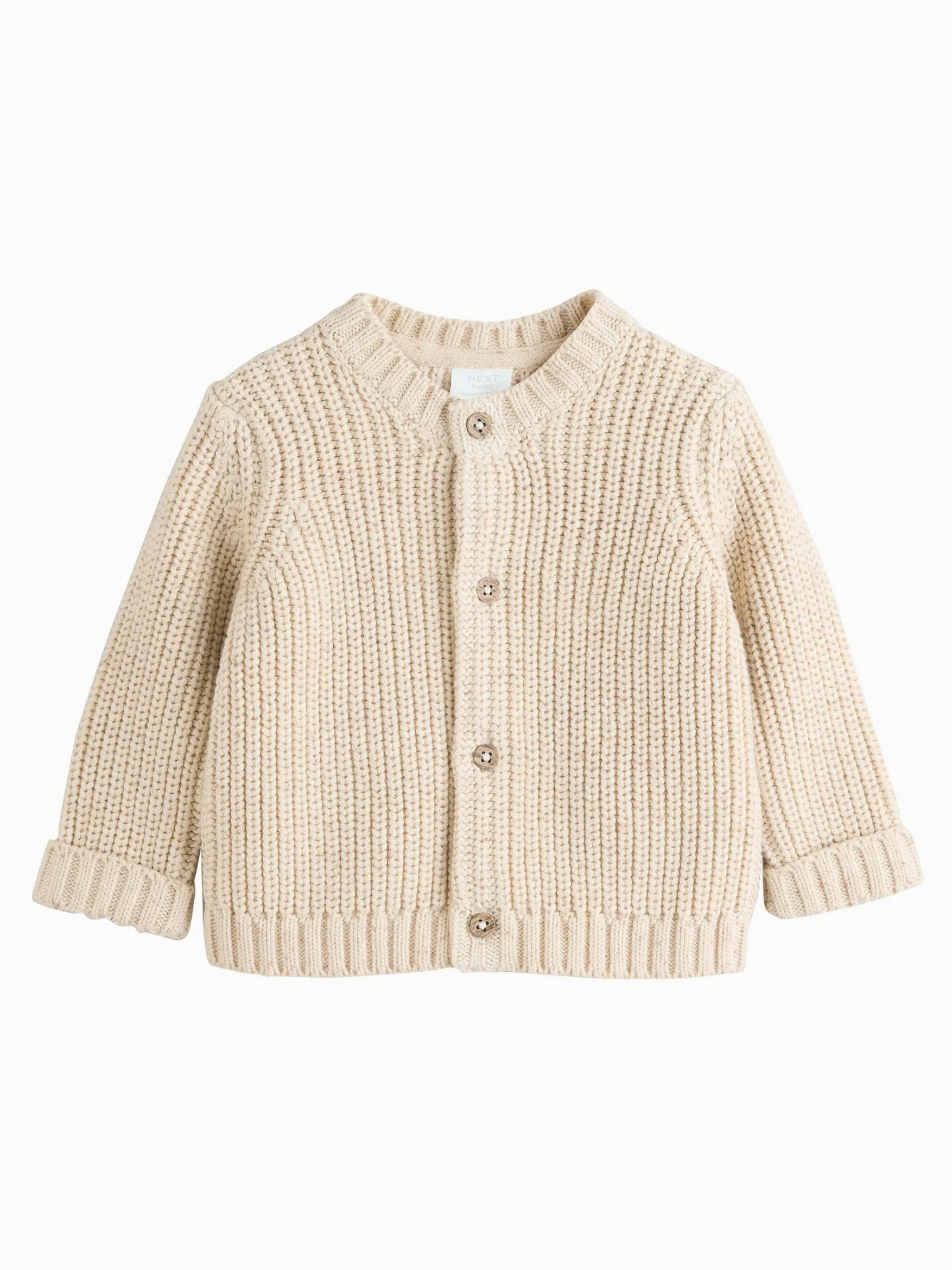 NEXT Bébé Cardigan épais en Maille brodée pour bébé