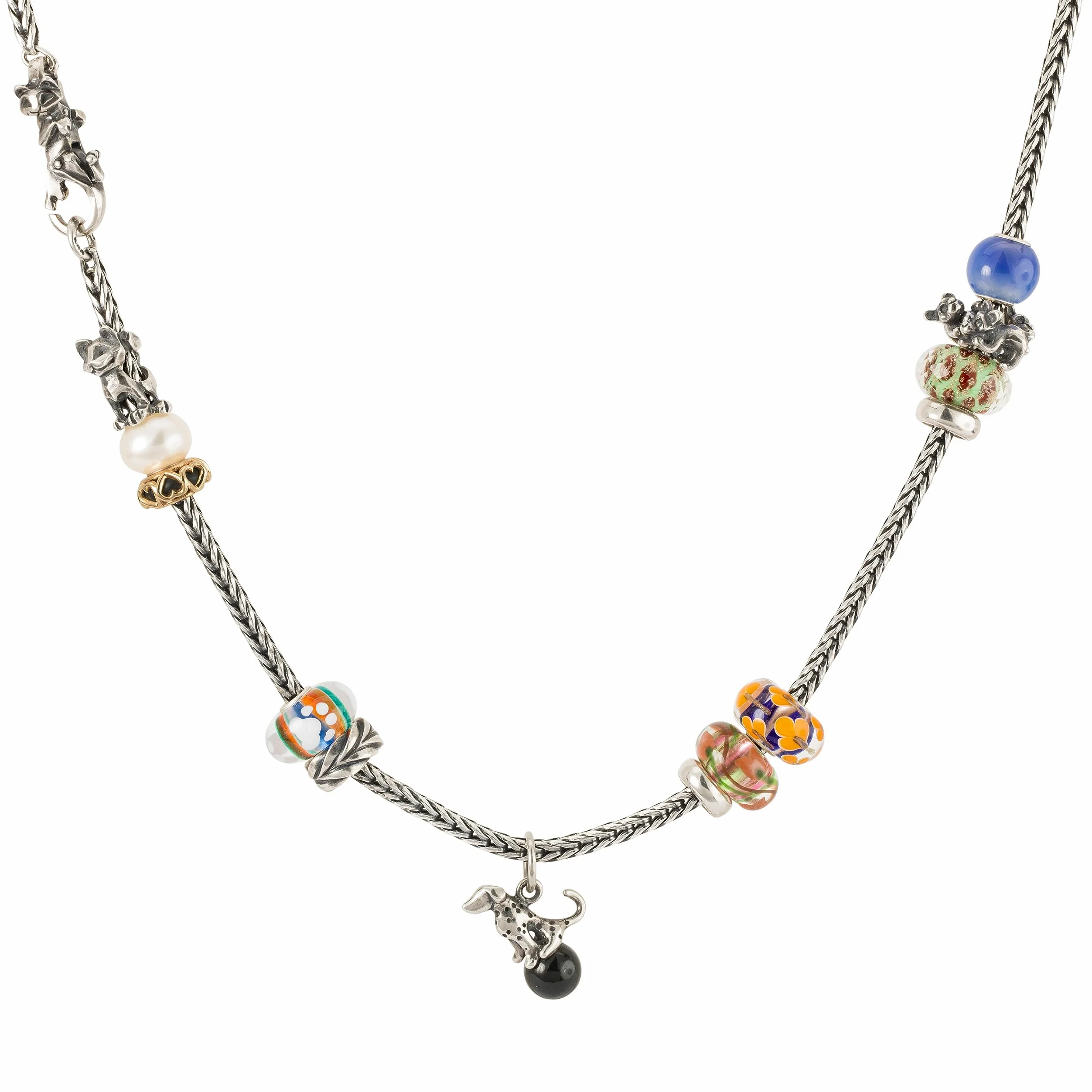 Trollbeads Collection automne Pfötchenliebe Glasbeads