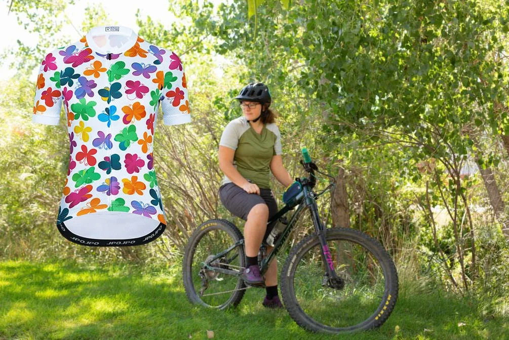 Maillot de cyclisme à manches courtes pour femme, taille S à 3XL