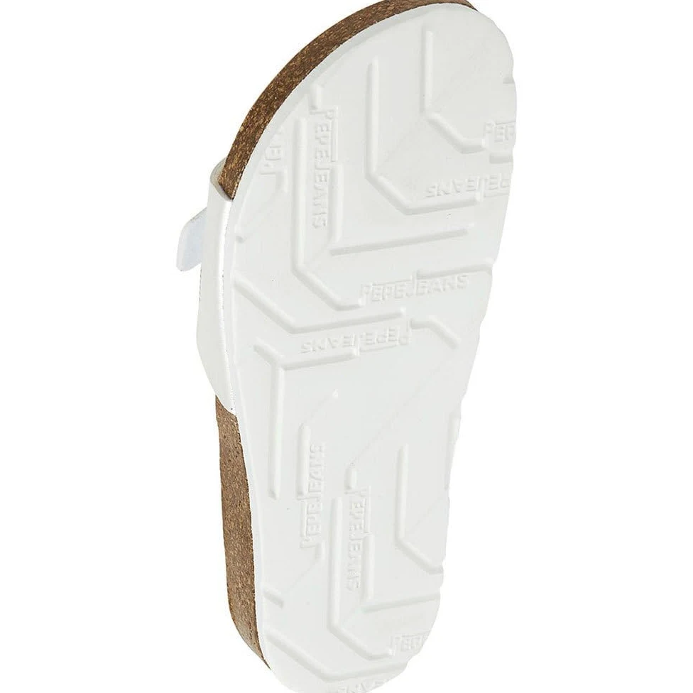 Pepe Jeans Sandales anatomiques Oban Pearly White