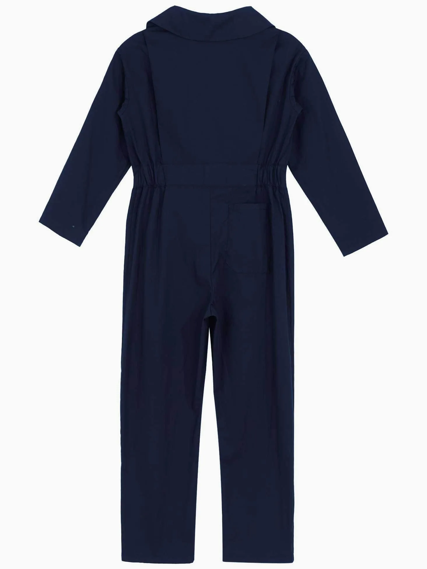 inhzoy Garçons Filles Combinaison Salopette de Travail Loisir Zippé/Bouton Vêtement de Travail Bodysuit de Sécurité pour Enfants Combinaison de Chaudière 6-16 Ans