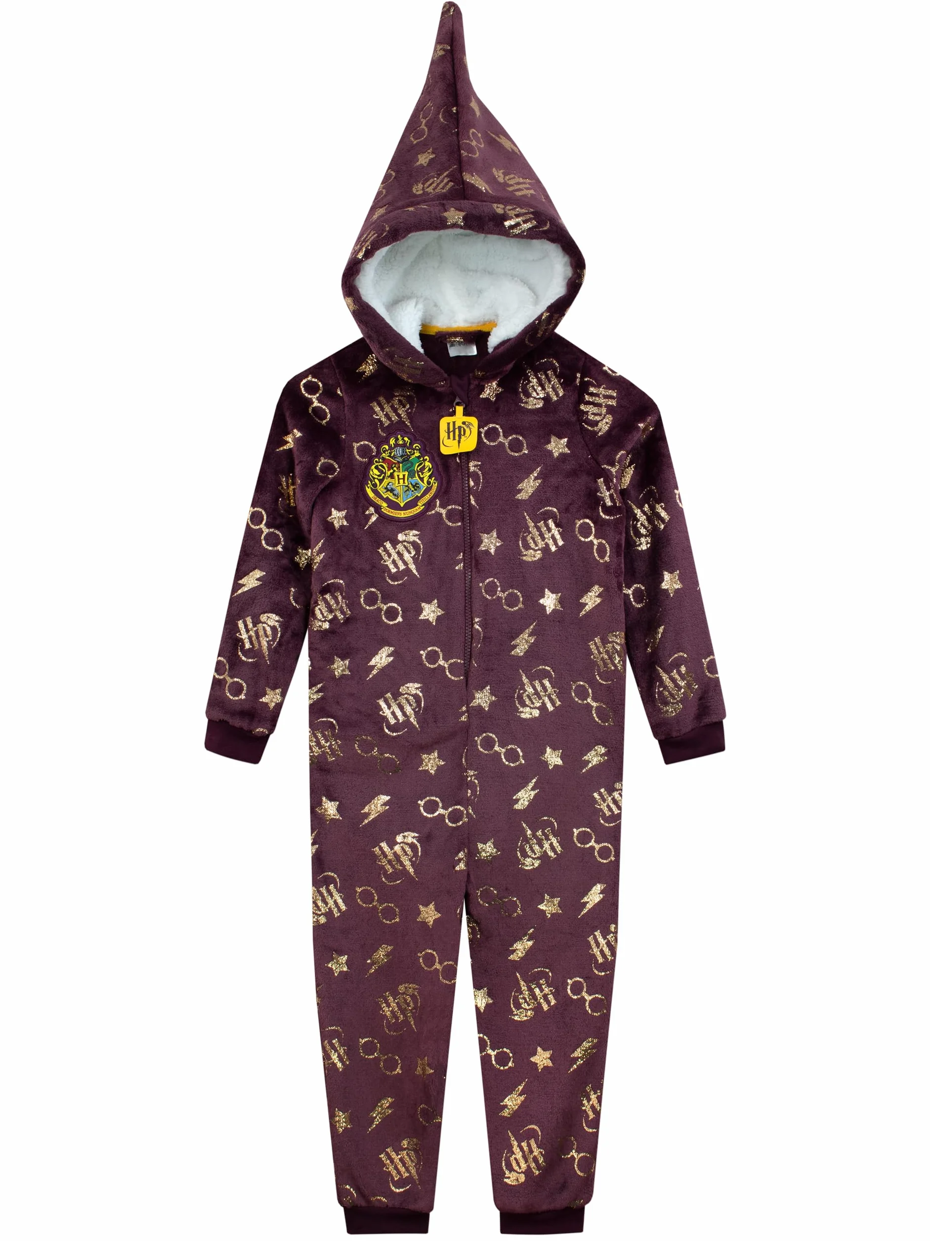 Harry Potter Combinaison pour Filles | Poudlard Filles Onesies | Pyjamas Gryffondor pour Filles | 5 à 13 Ans | Marchandise Officielle