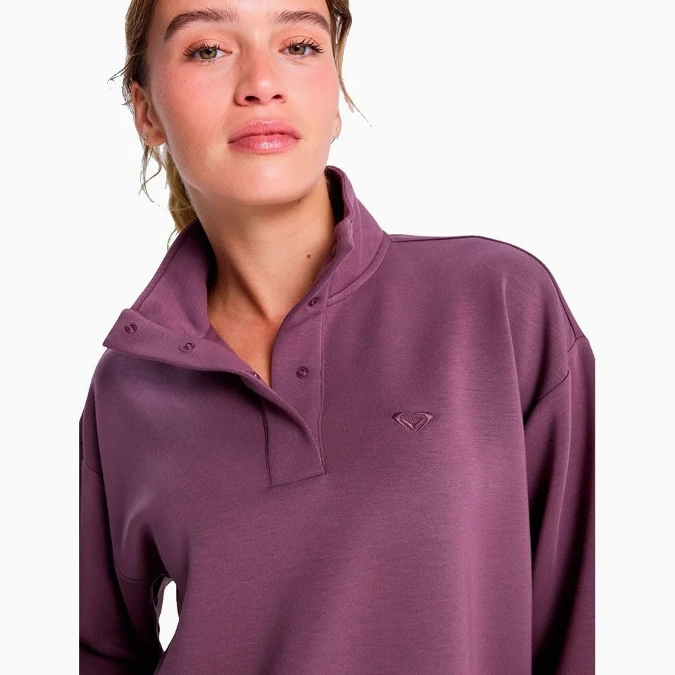 Roxy Rise & Vibe Sweet Fleece Sweater Femme (Lot de 1)