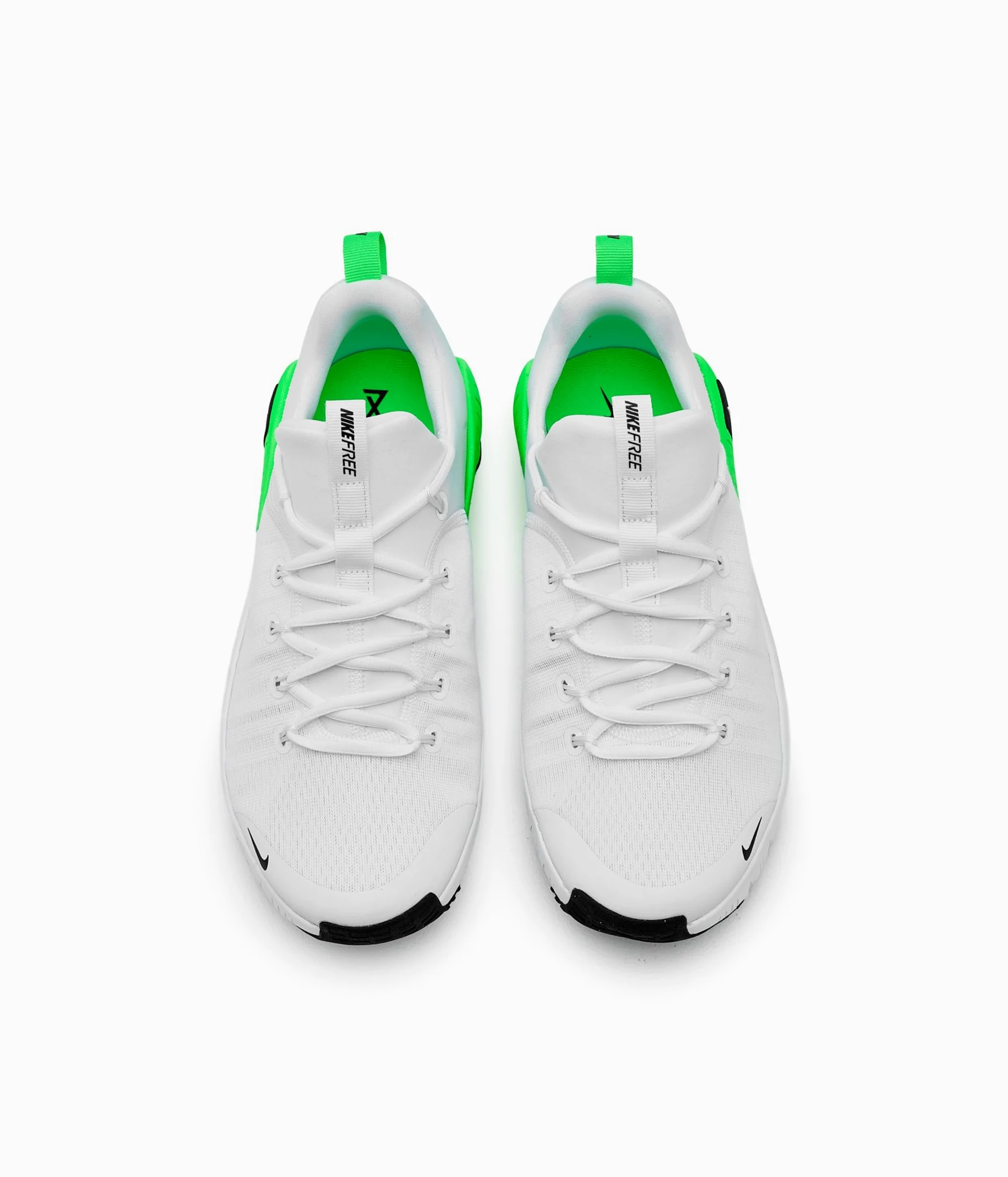 Nike Homme Free Metcon 6 Chaussure d'athlétisme, White/Black/Green Strike/Black, 44 EU