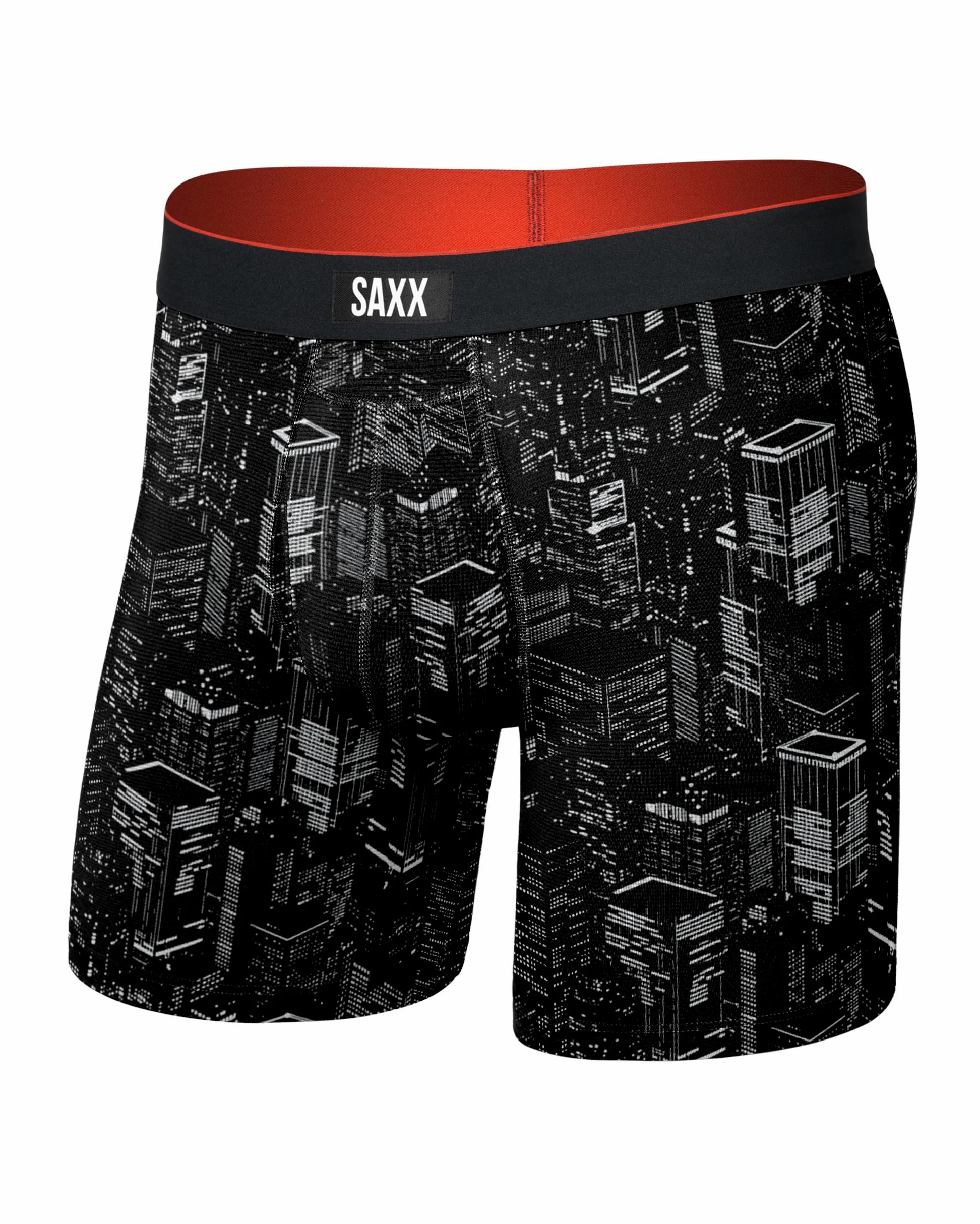 SAXX Underwear Co. Sous-vêtements pour homme avec poche Multi Sport Mesh Boxer Braguette