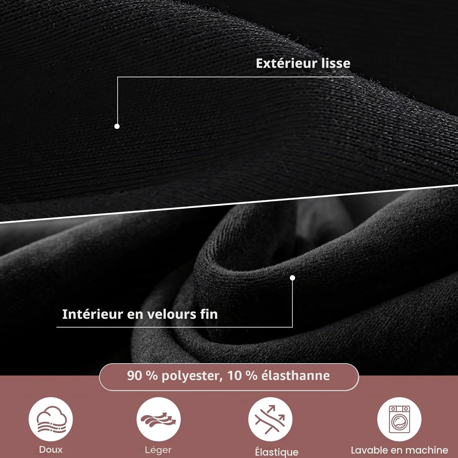 TBoonor Vêtements Thermiques pour Femmes, sous-vêtements Respirants et Fonctionnels, de Ski avec Doublure en Polaire – Ensemble Thermique Ultra Doux pour l’Hiver, Idéal pour la Maison et Le Sport