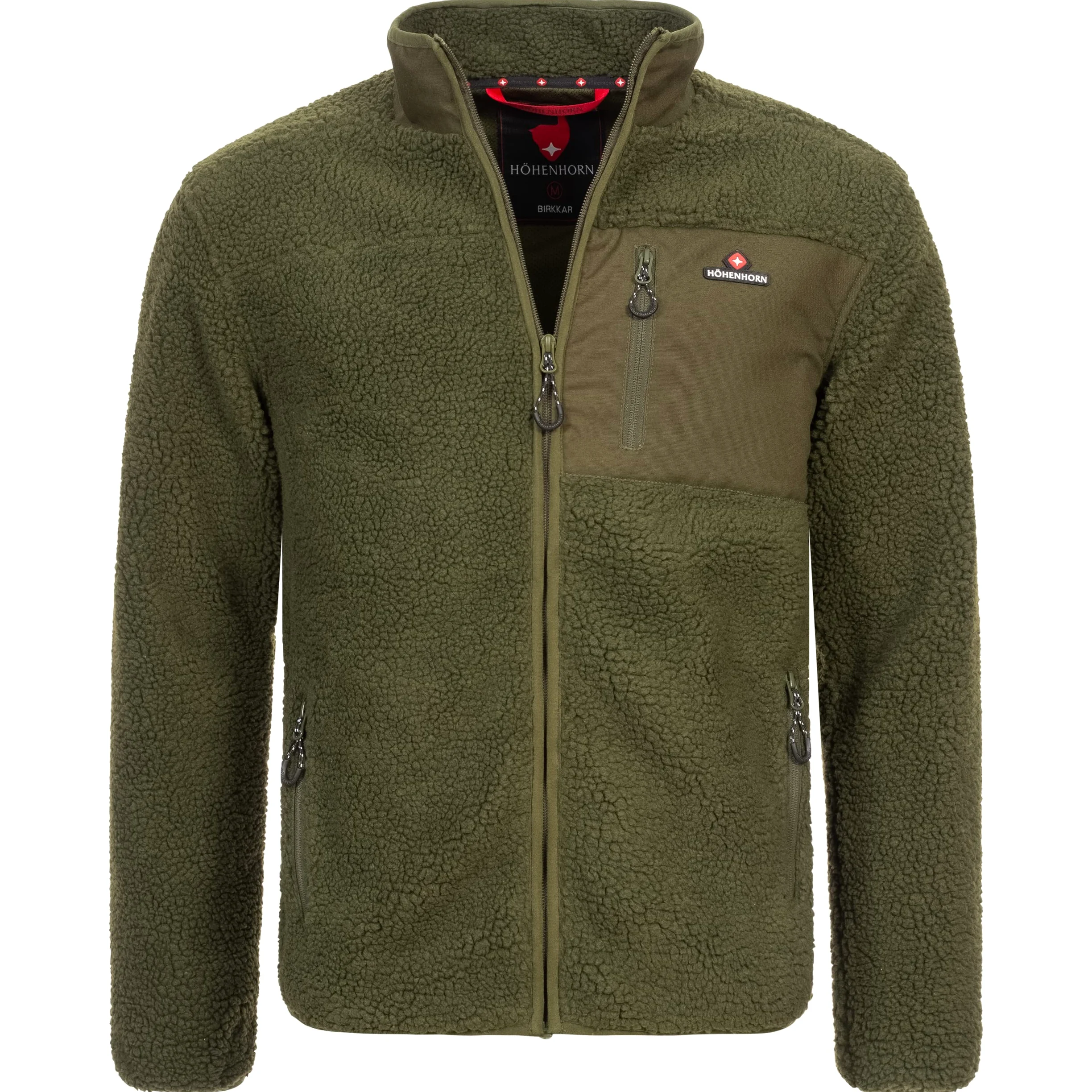 Höhenhorn Birkkar Veste d'hiver en polaire doublée pour homme